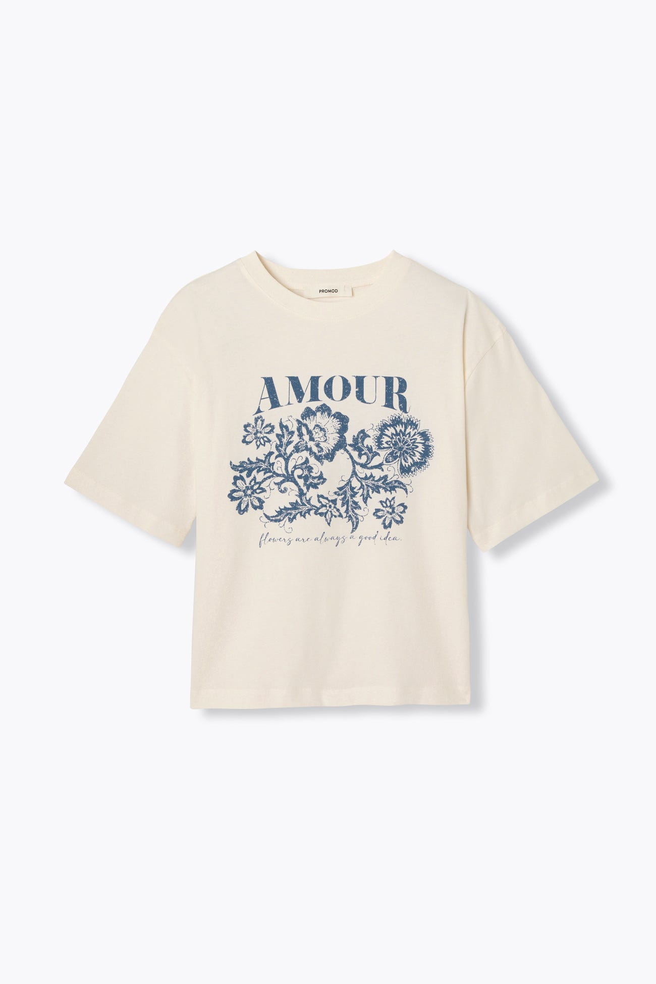 T-shirt à message AMOUR