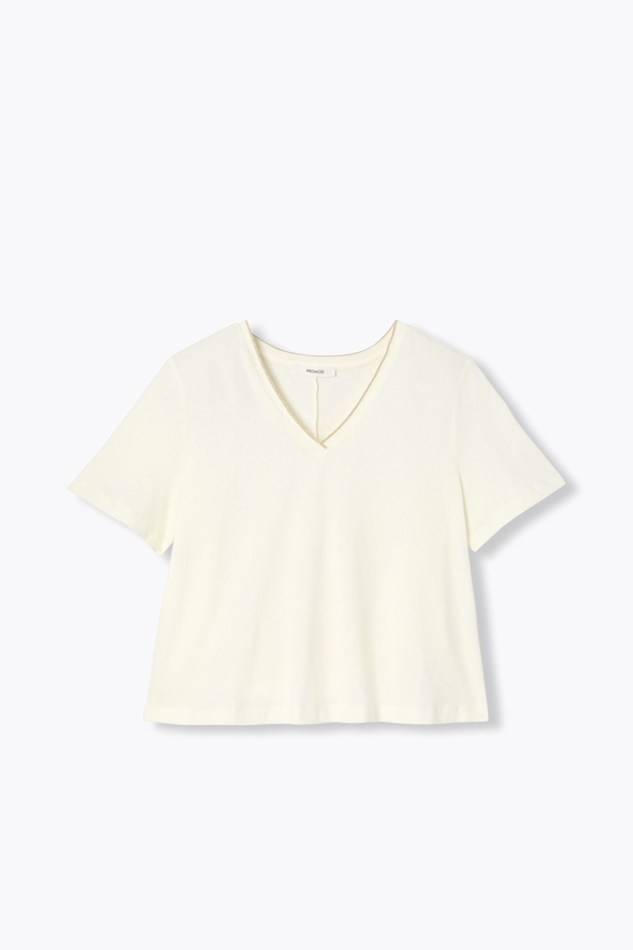 T-shirt col V Femme