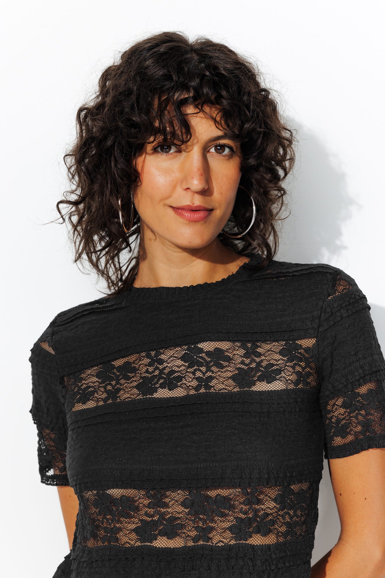T-shirt en dentelle Femme