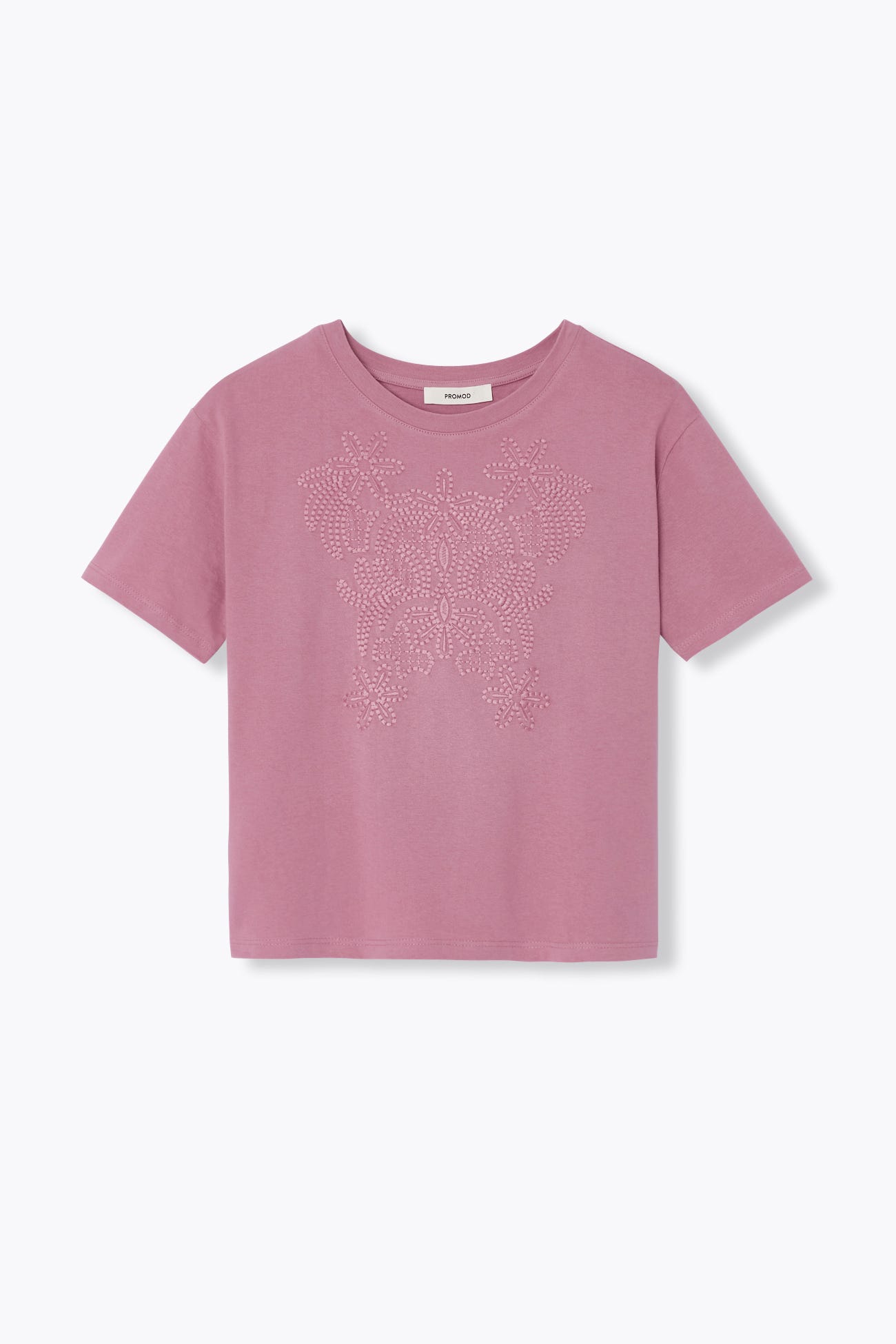 T-shirt brodé Femme