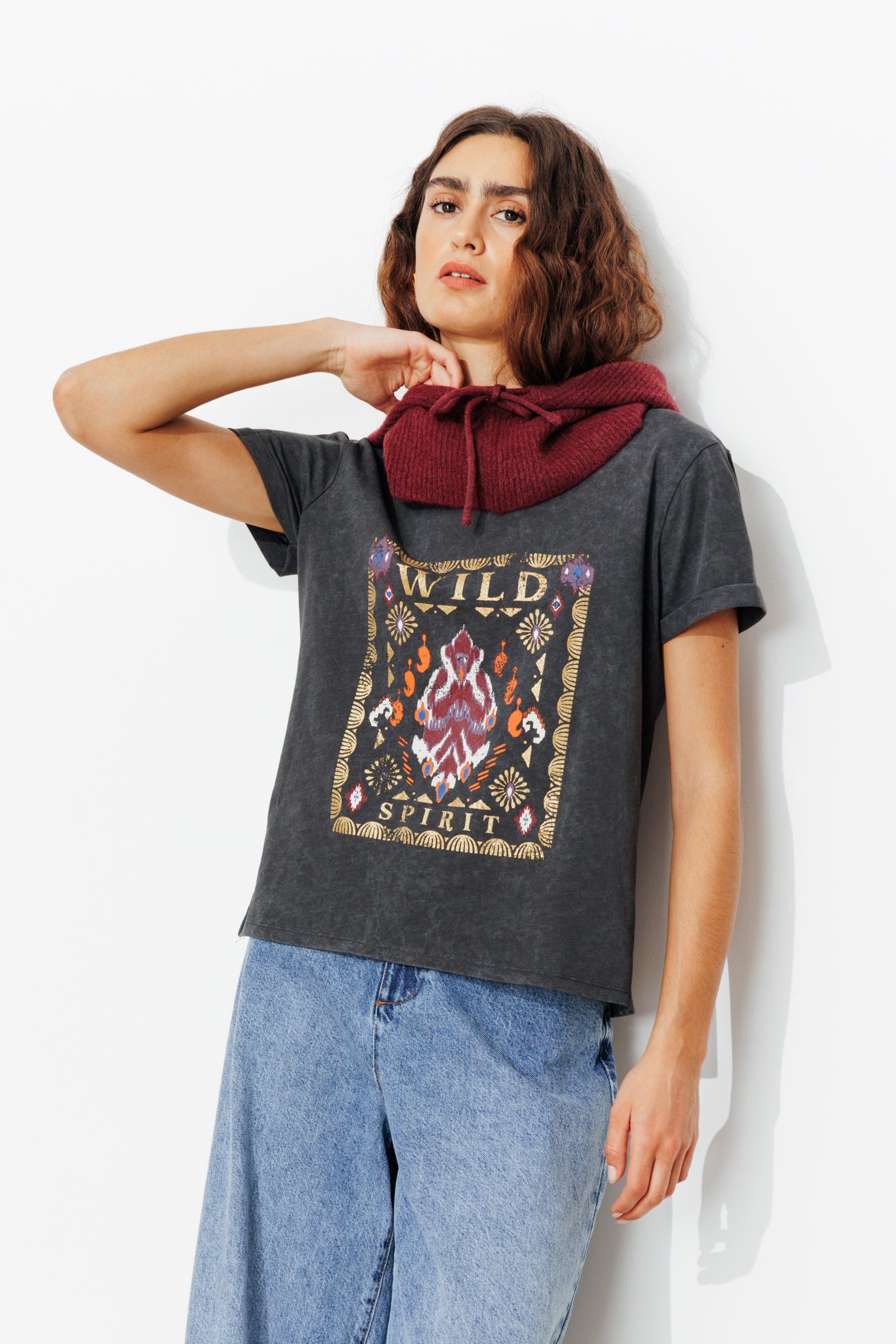 T-shirt message Wild Spirit