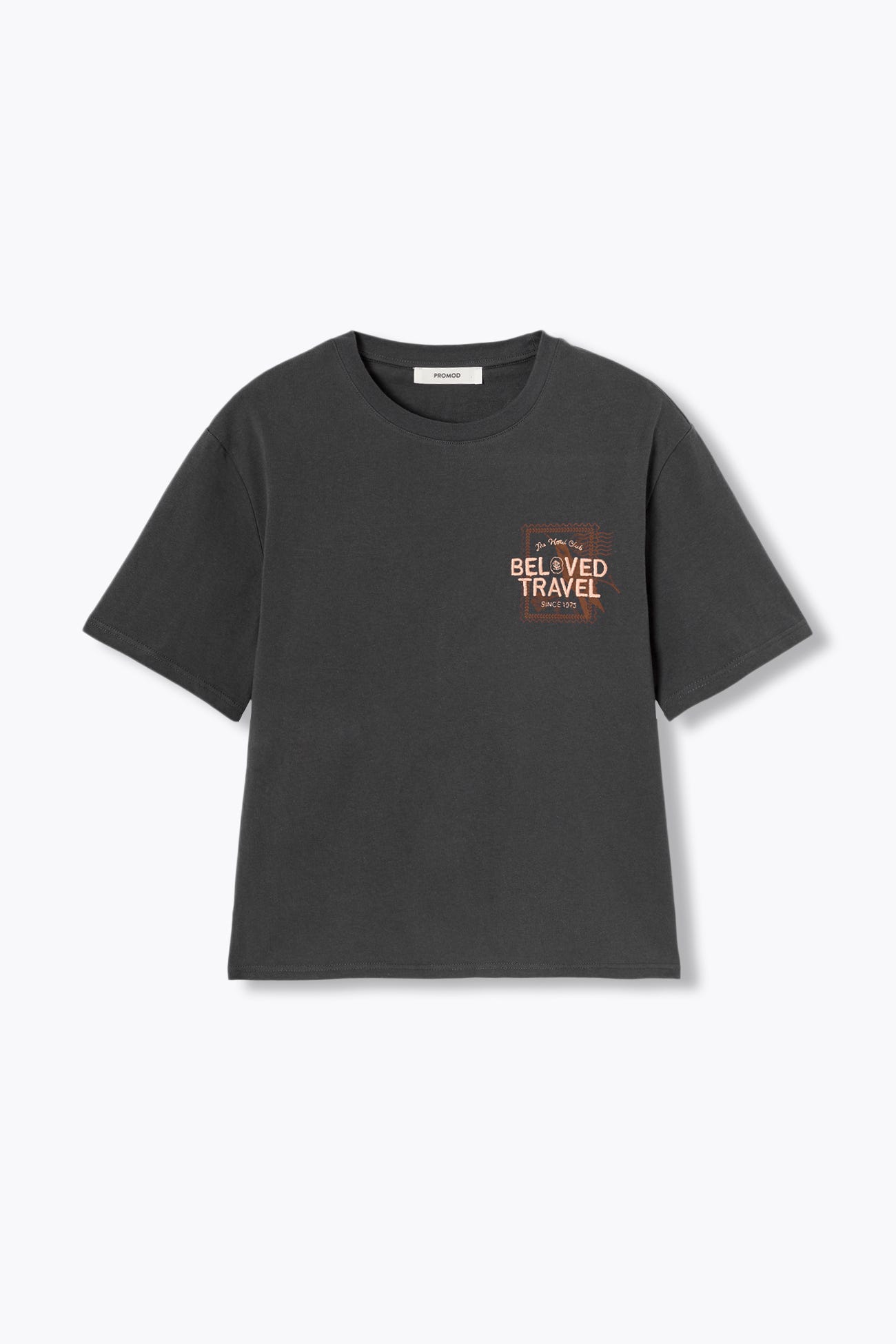 T-shirt à motif devant et dos