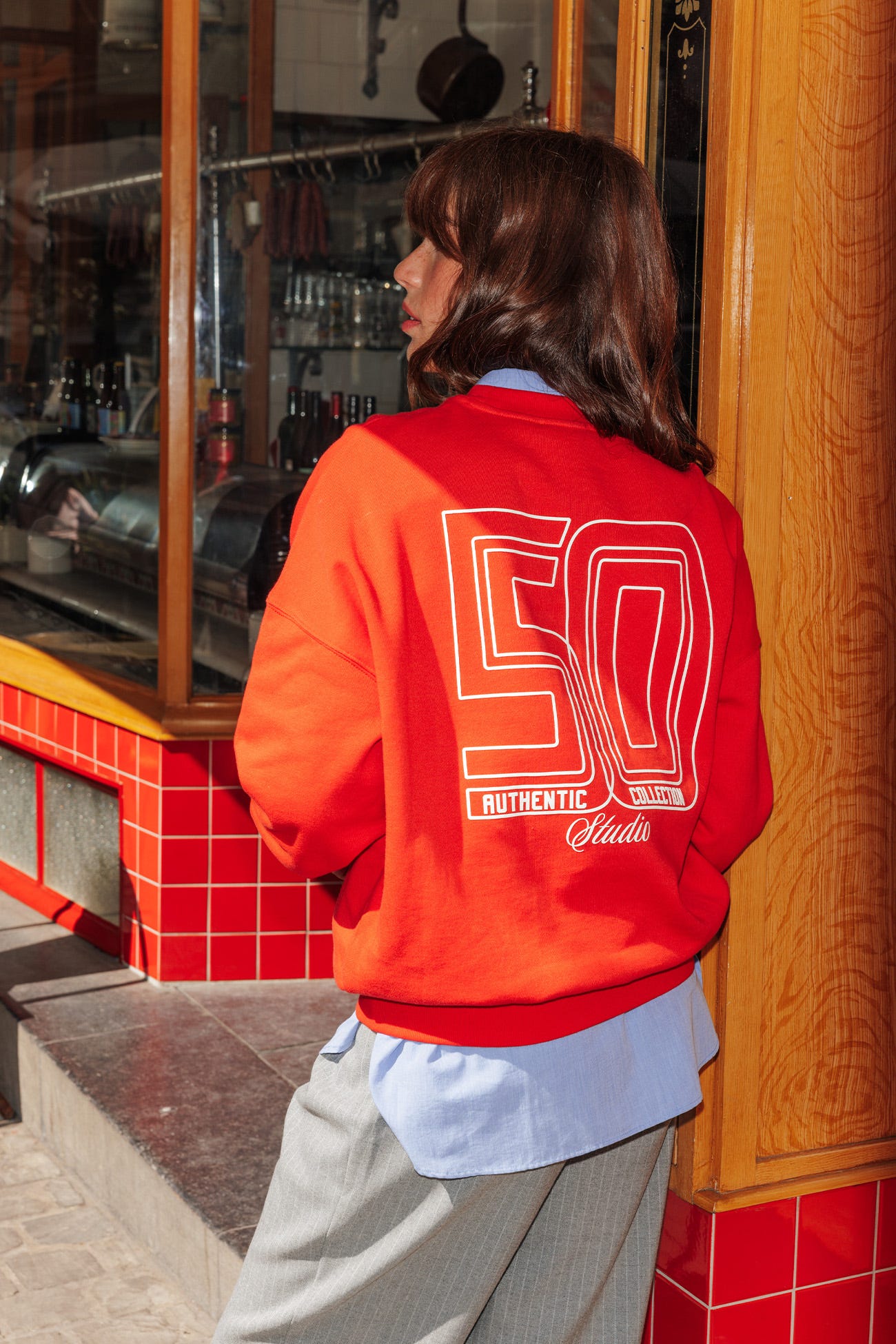 Sweat-shirt oversize Femme