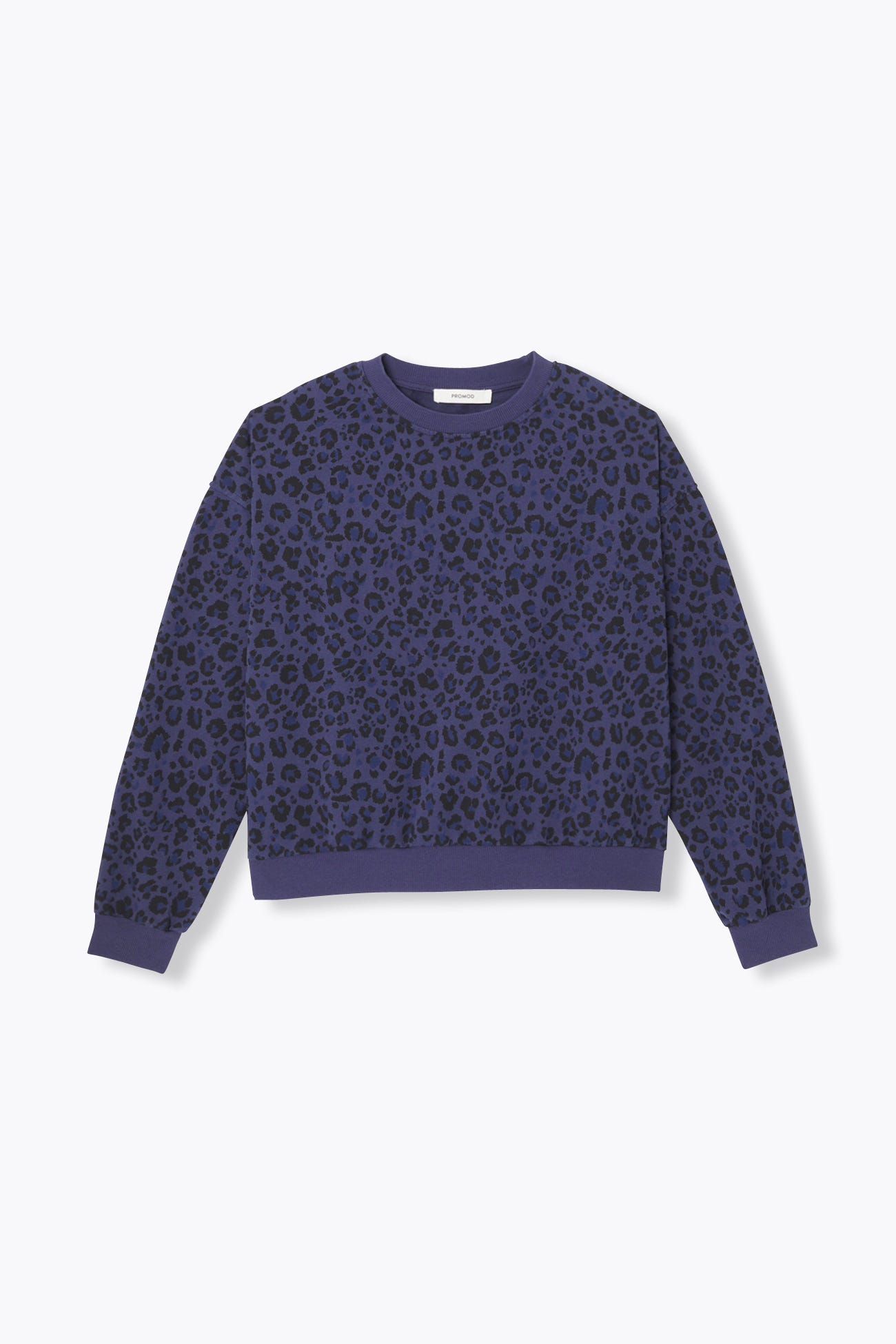 Sudadera estampado leoparto