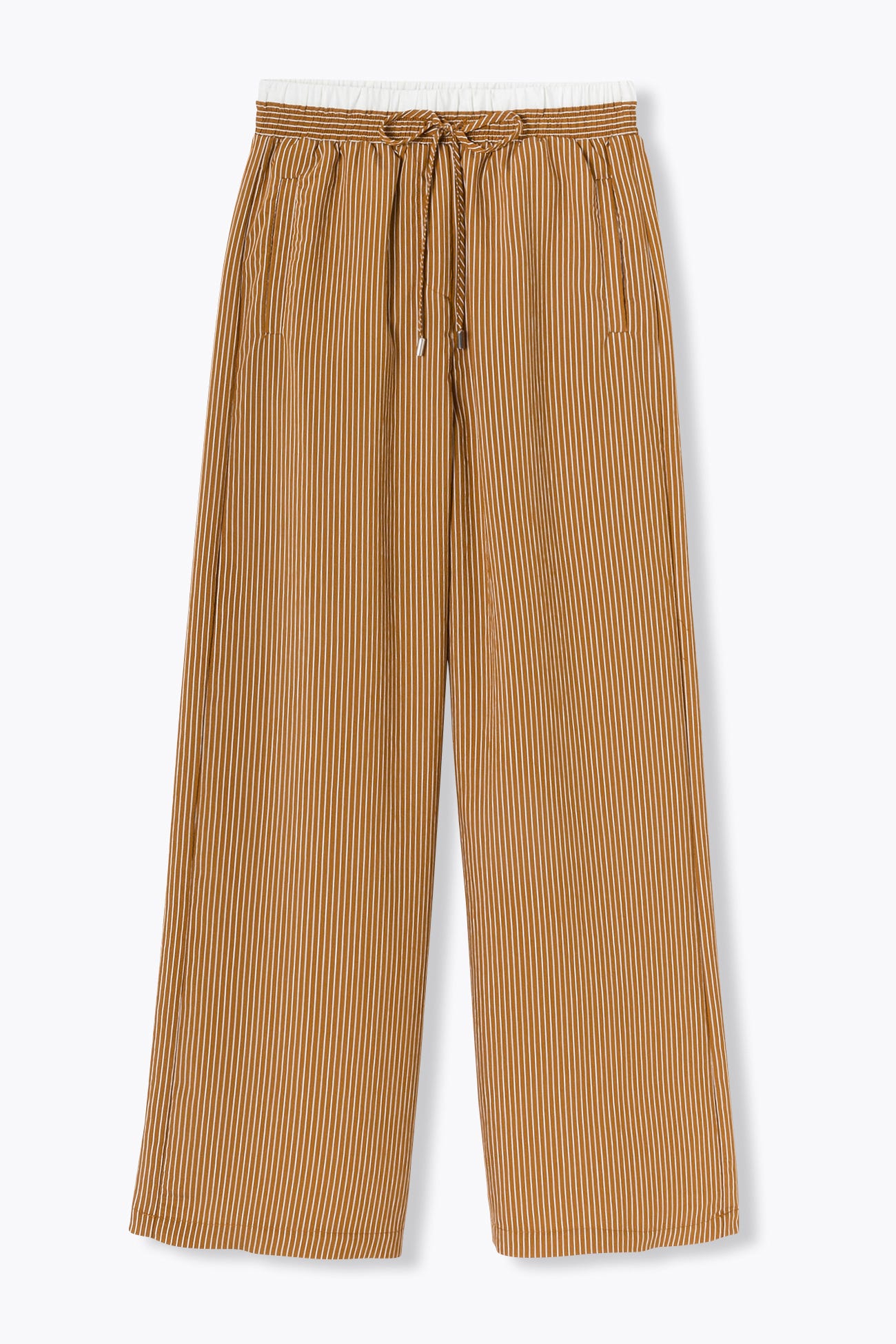 Pantaloni larghi a righe