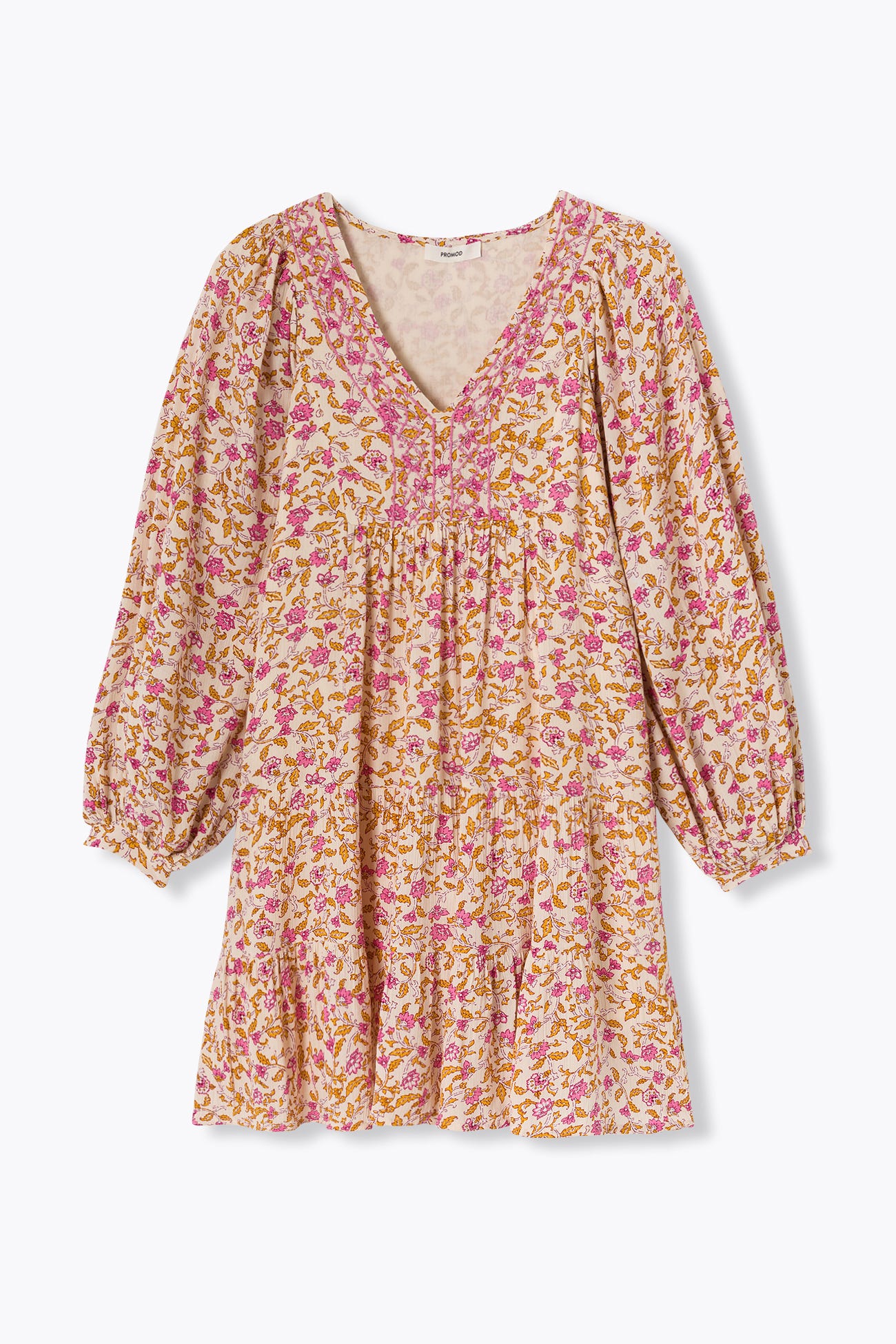 Robe courte imprimée Femme