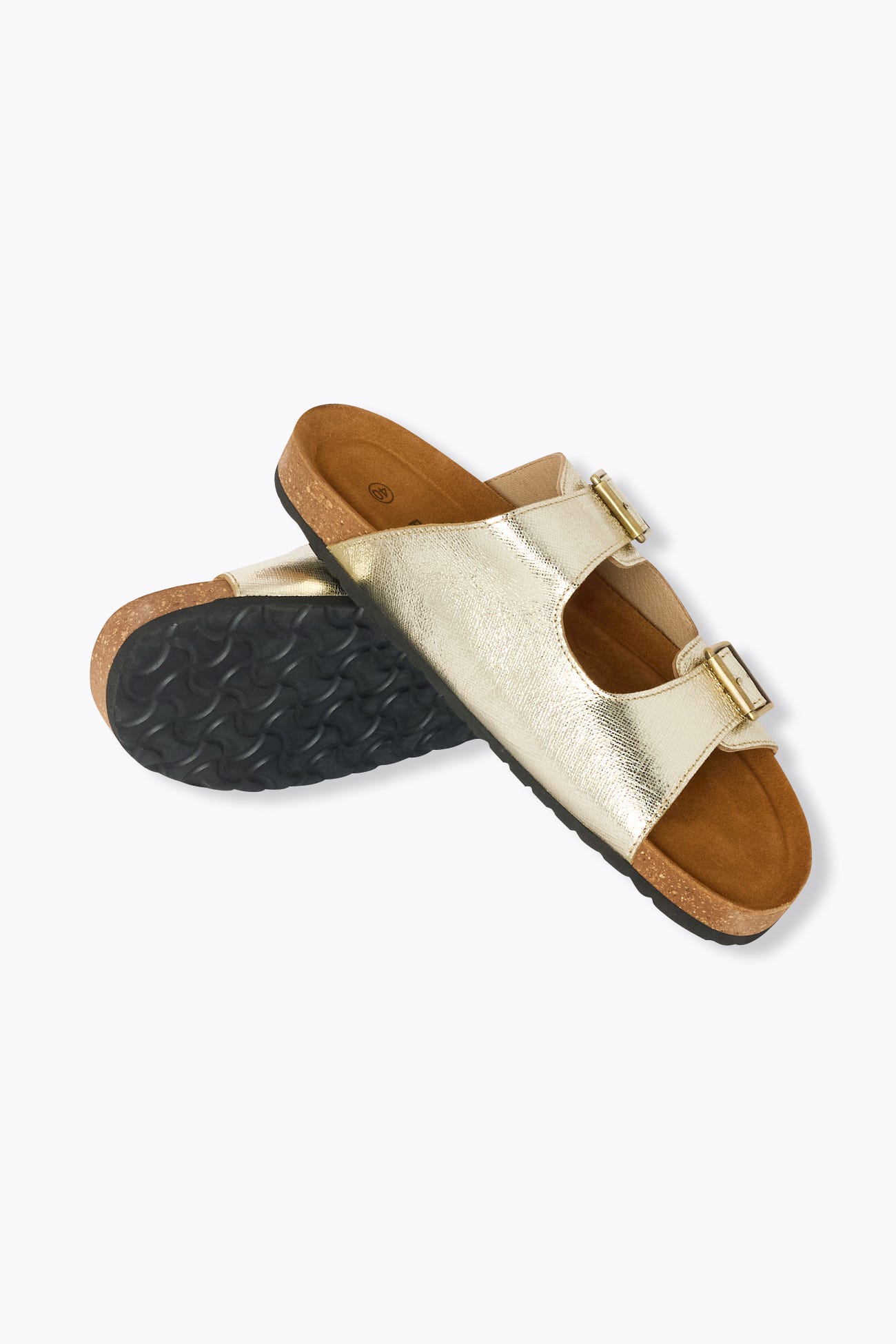 Sandales en cuir