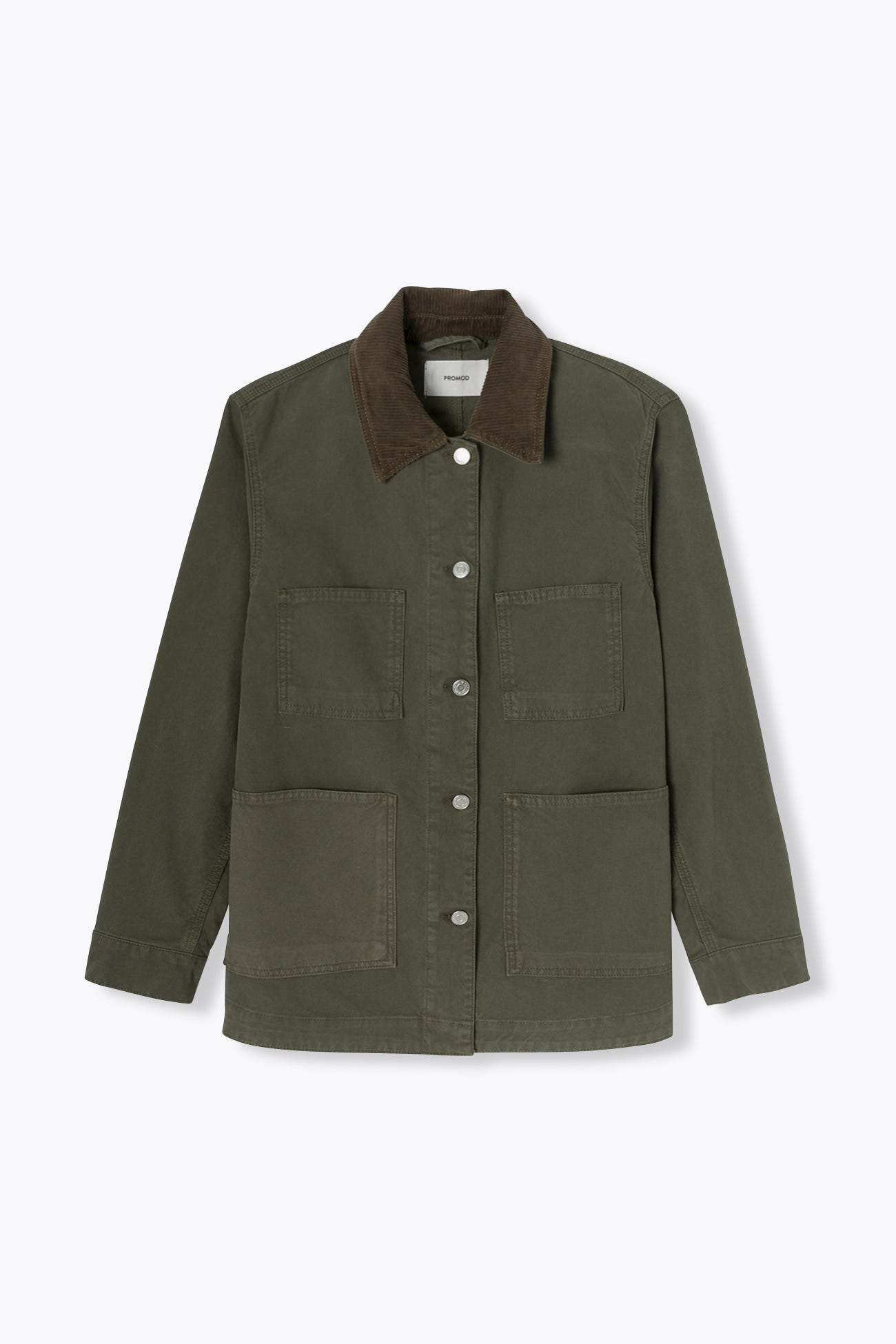 Veste en toile délavé Femme