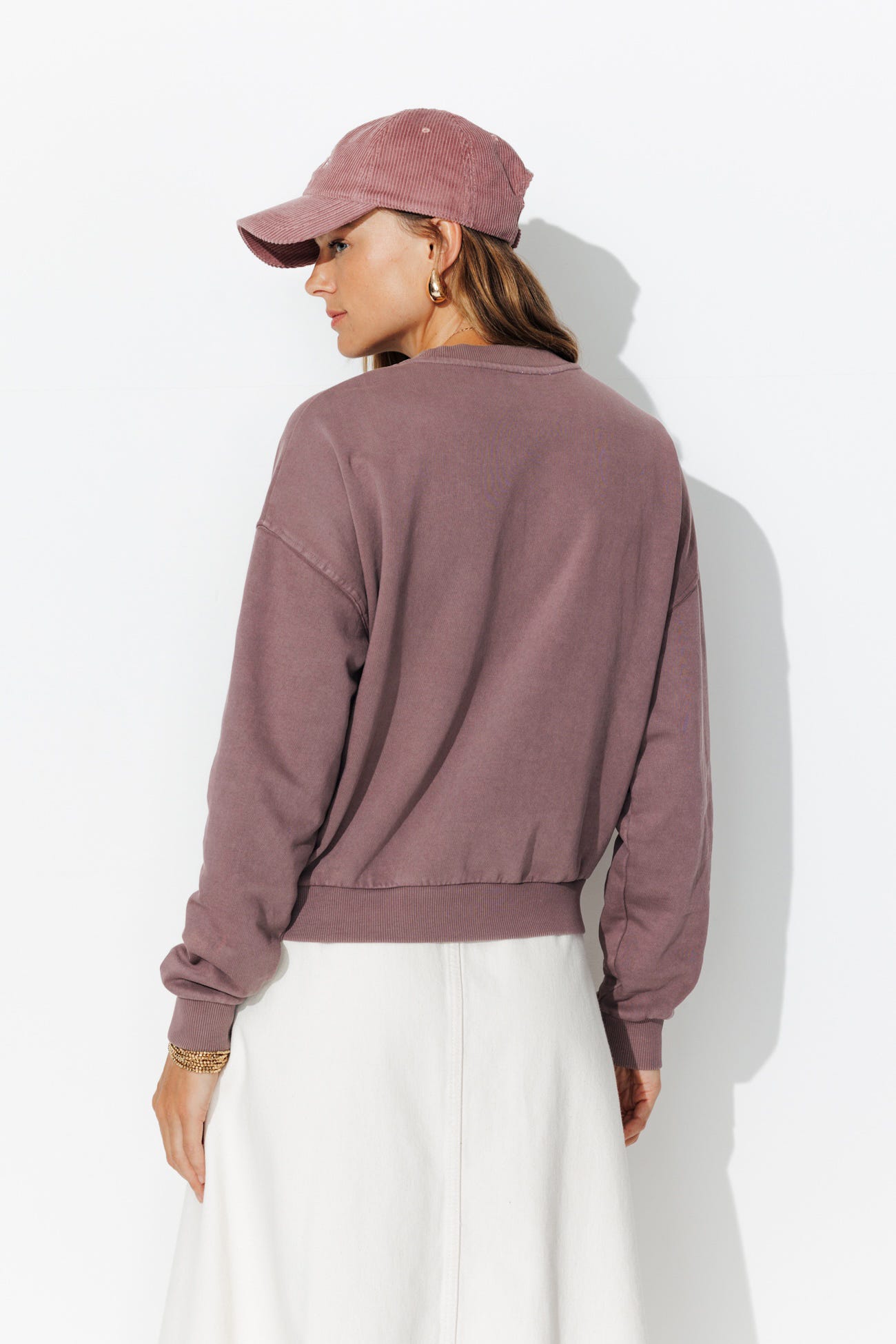 Sudadera corazón bordado