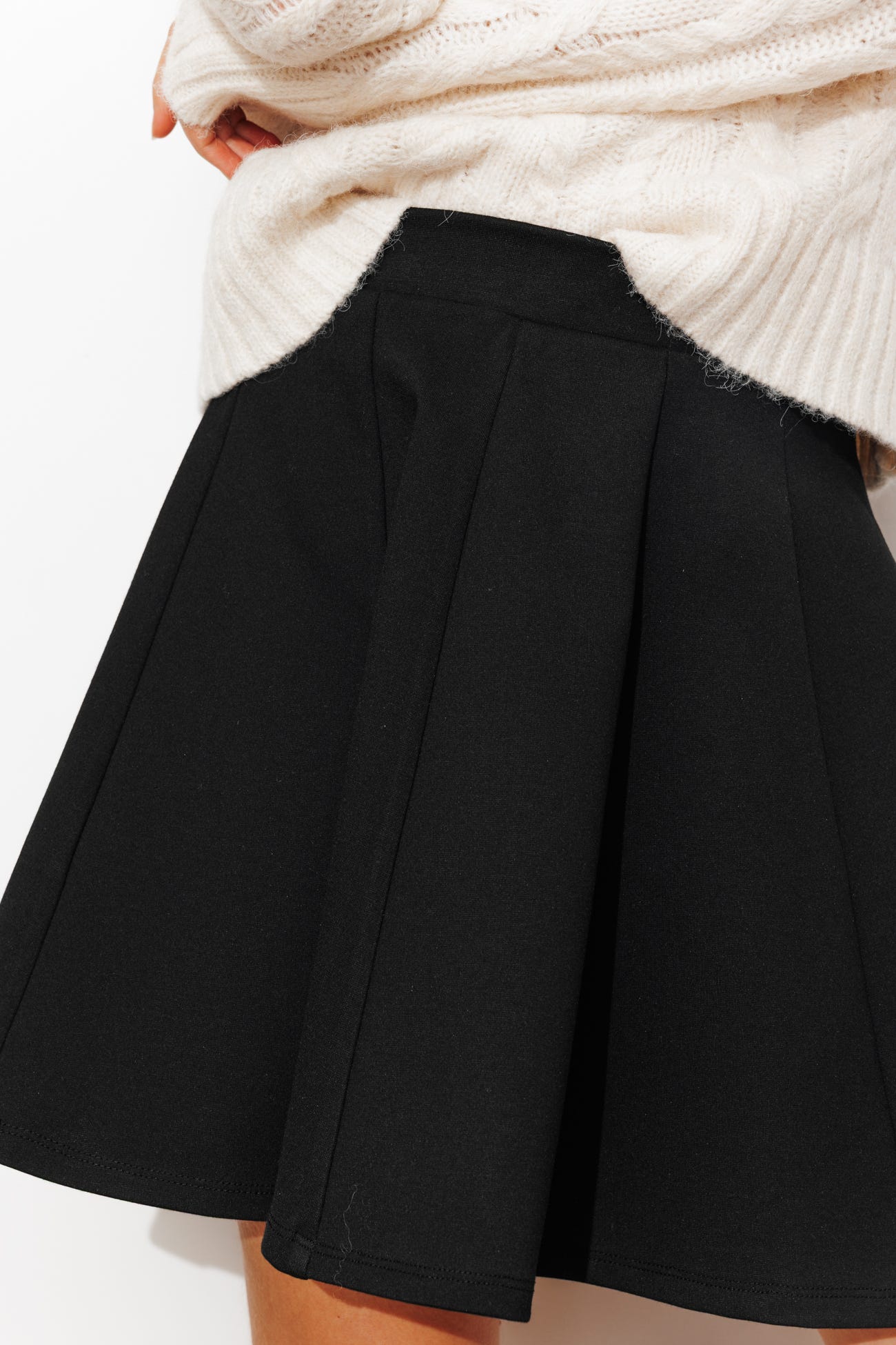 Jupe courte patineuse Femme