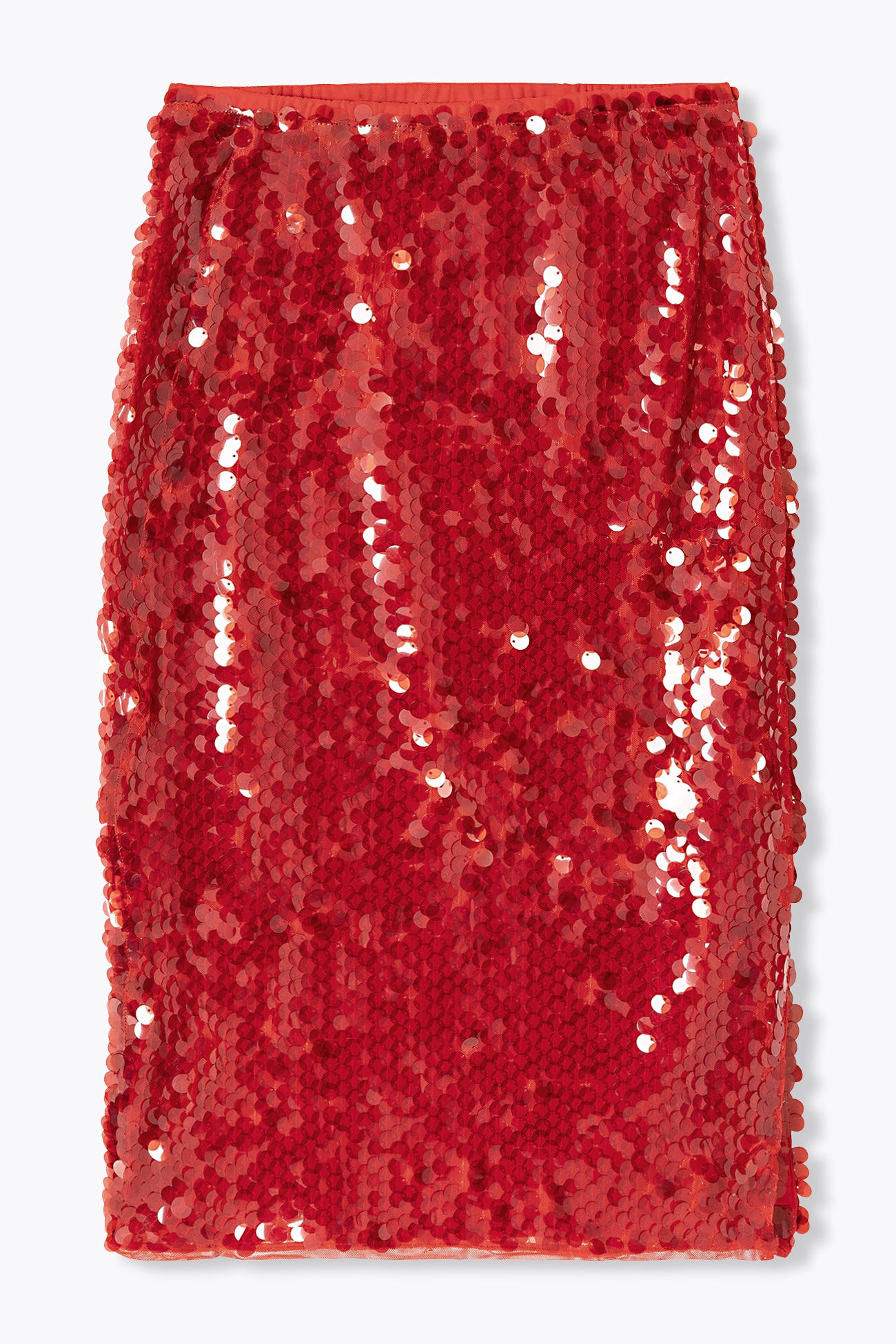 Jupe midi à paillettes Femme