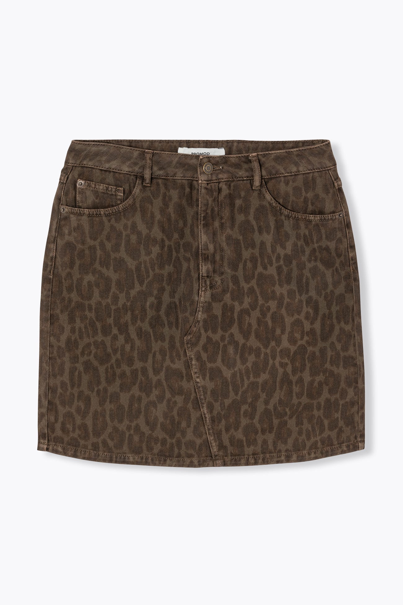 Jupe courte léopard Femme