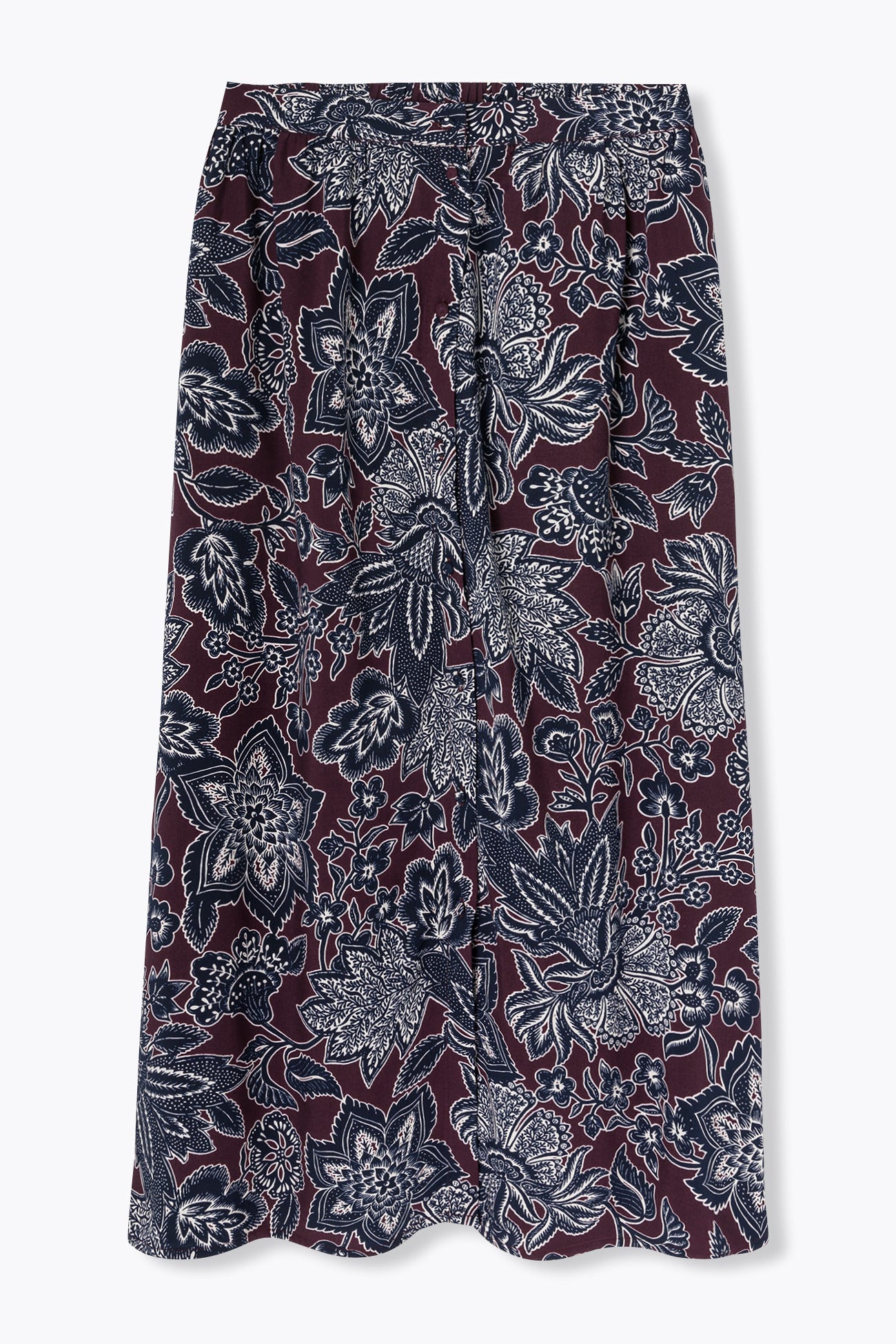 Jupe midi imprimée Femme