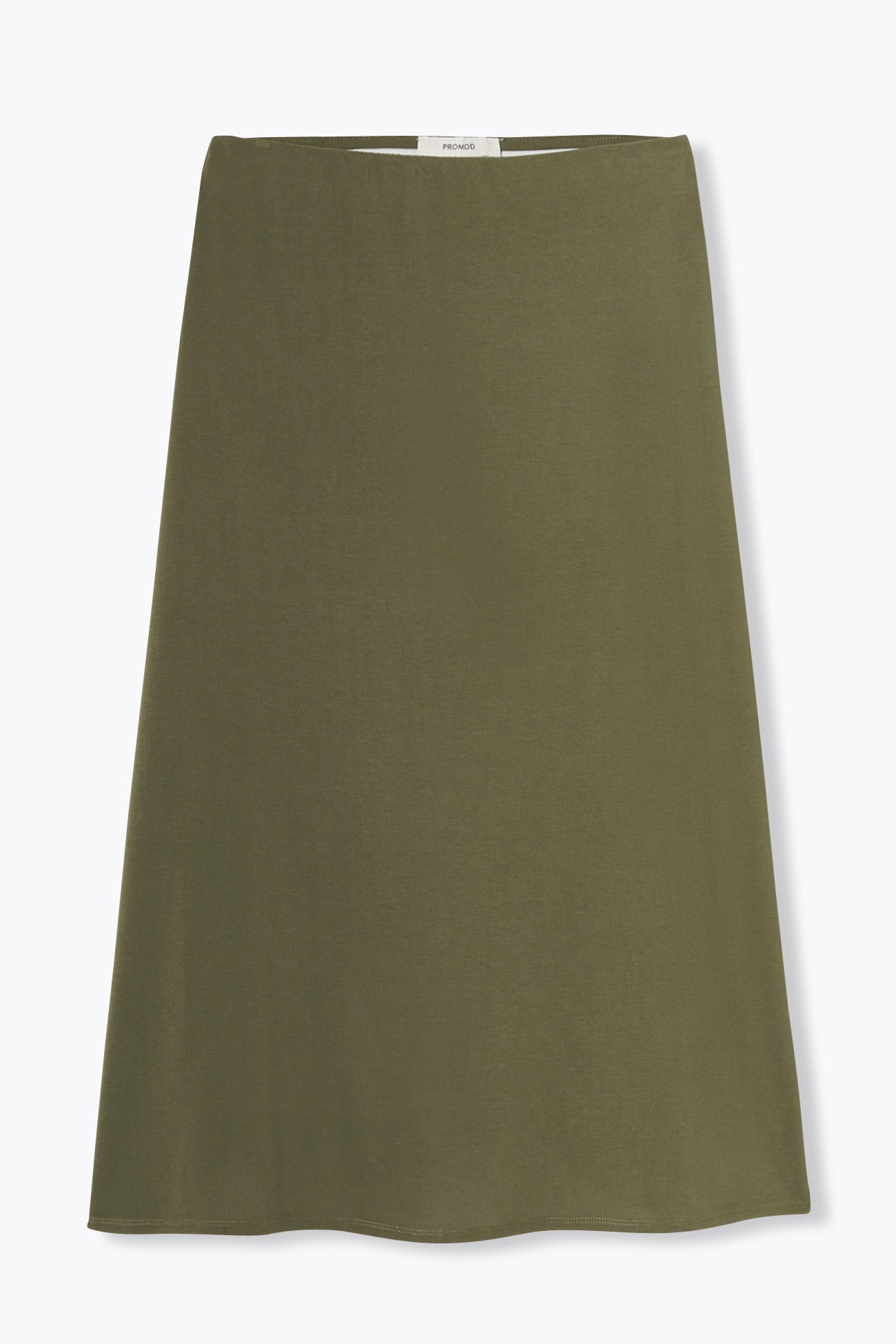 Jupe midi unie Femme