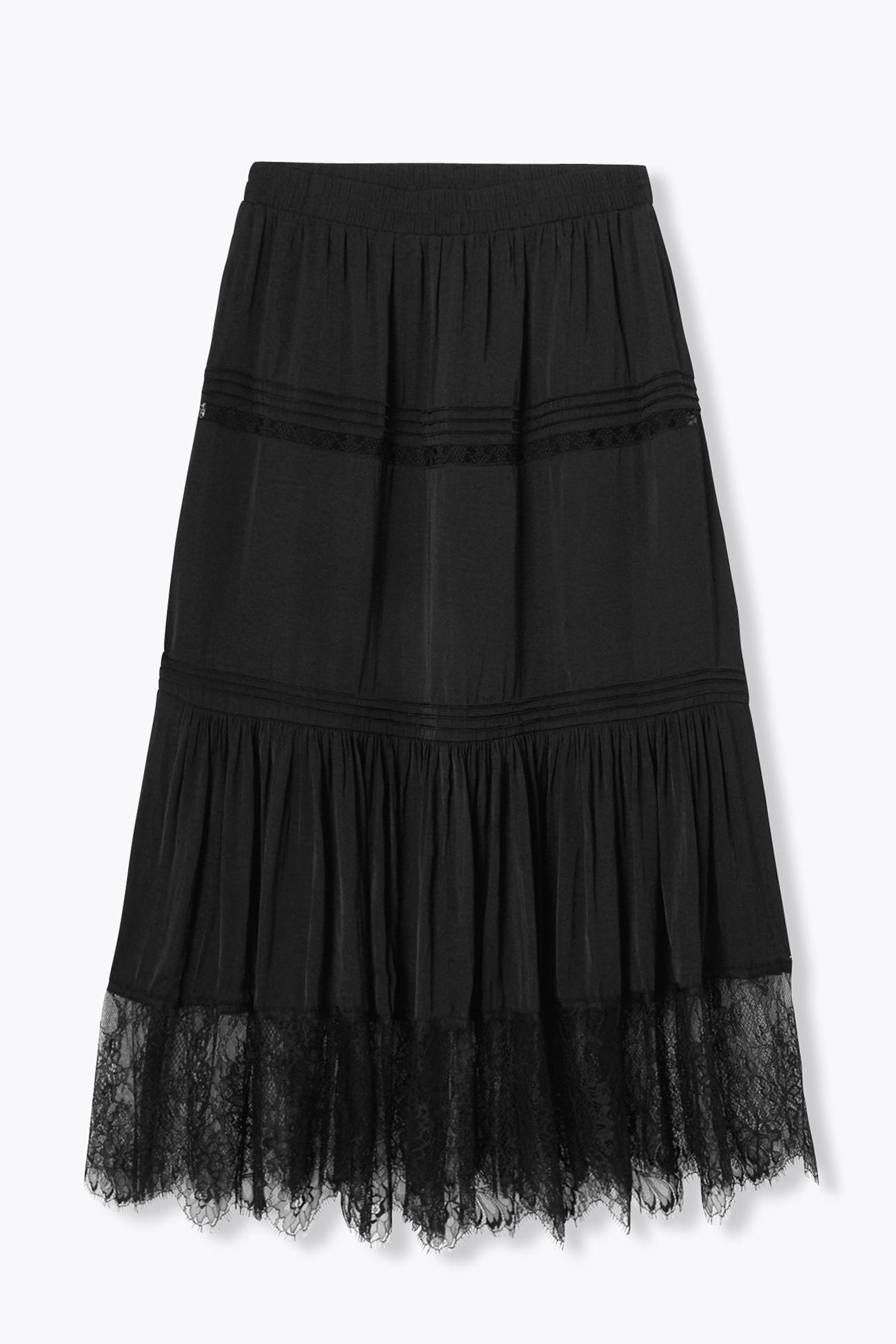 Jupe jupon dentelle Femme