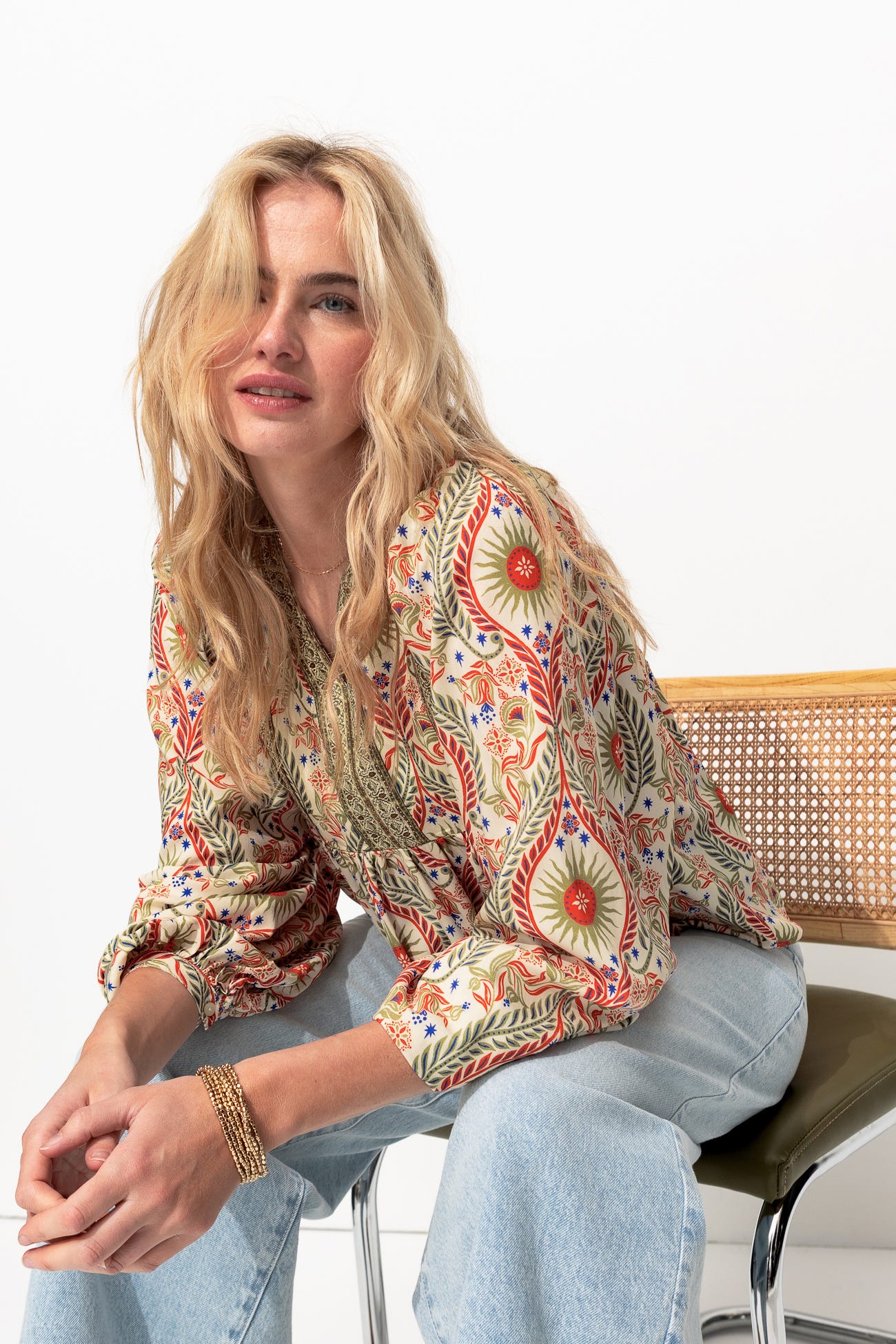 Blouse imprimée Femme