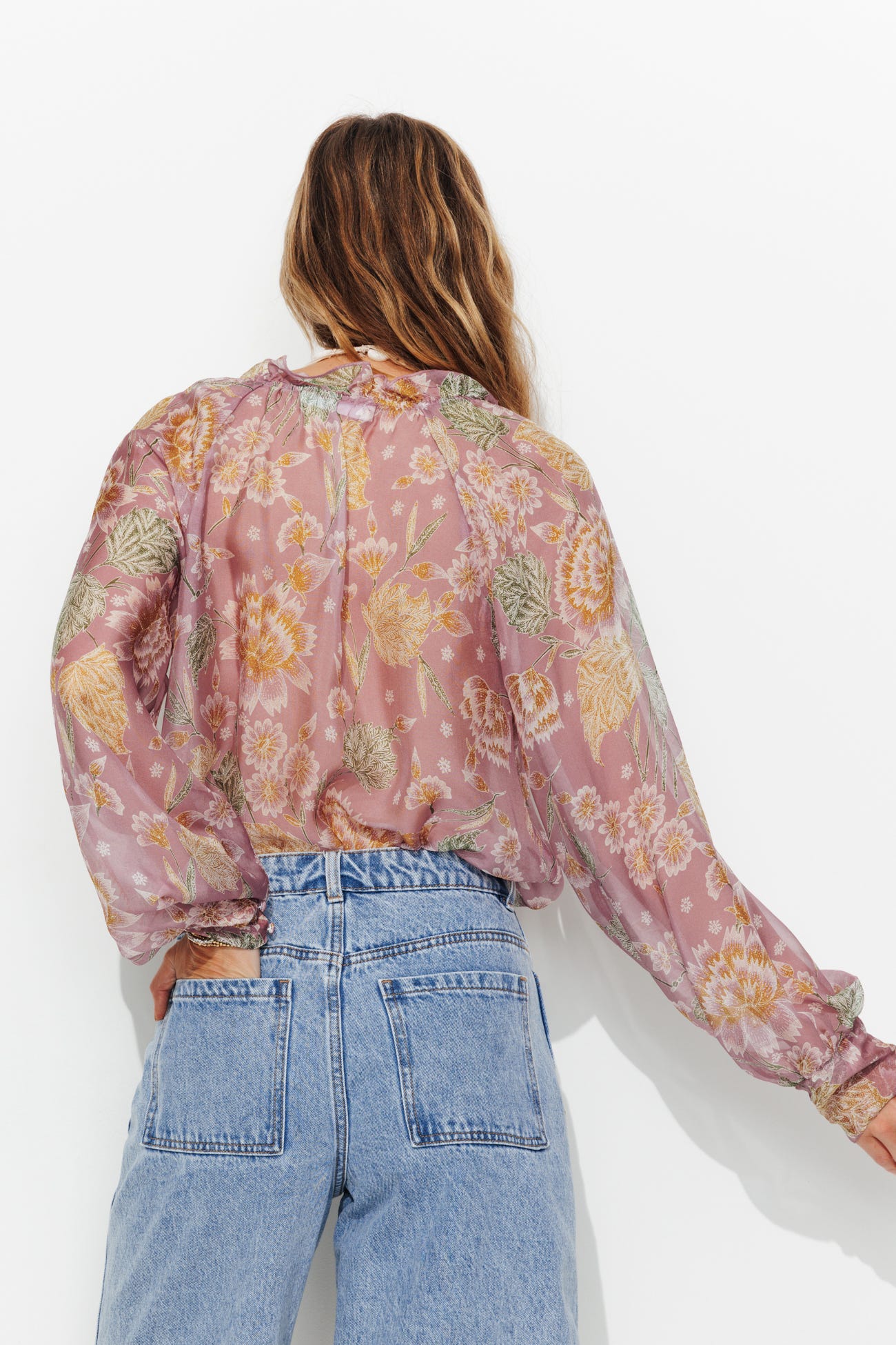 Chemisier viscose soie