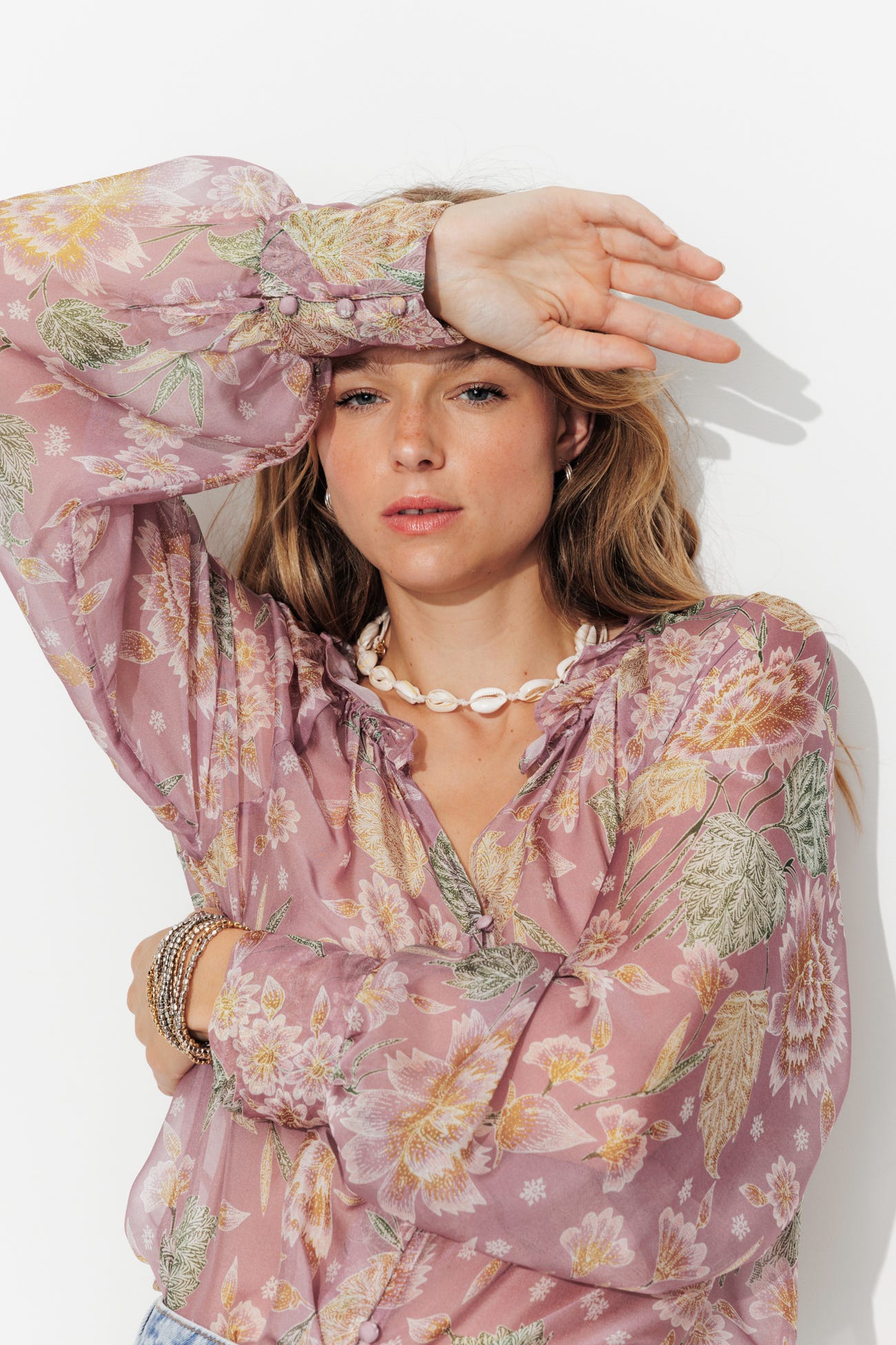 Chemisier viscose soie
