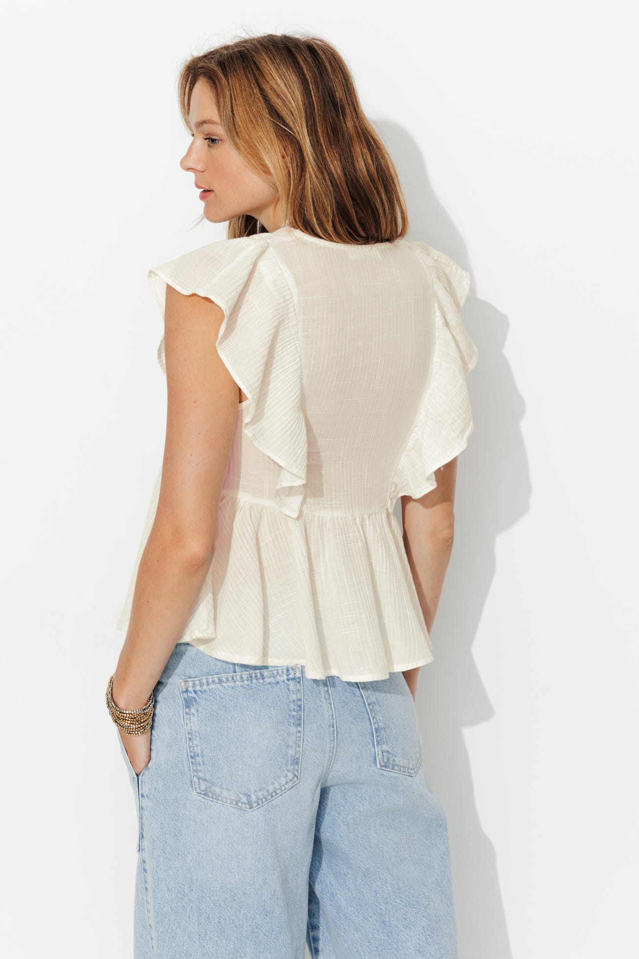 Blouse brodée Femme