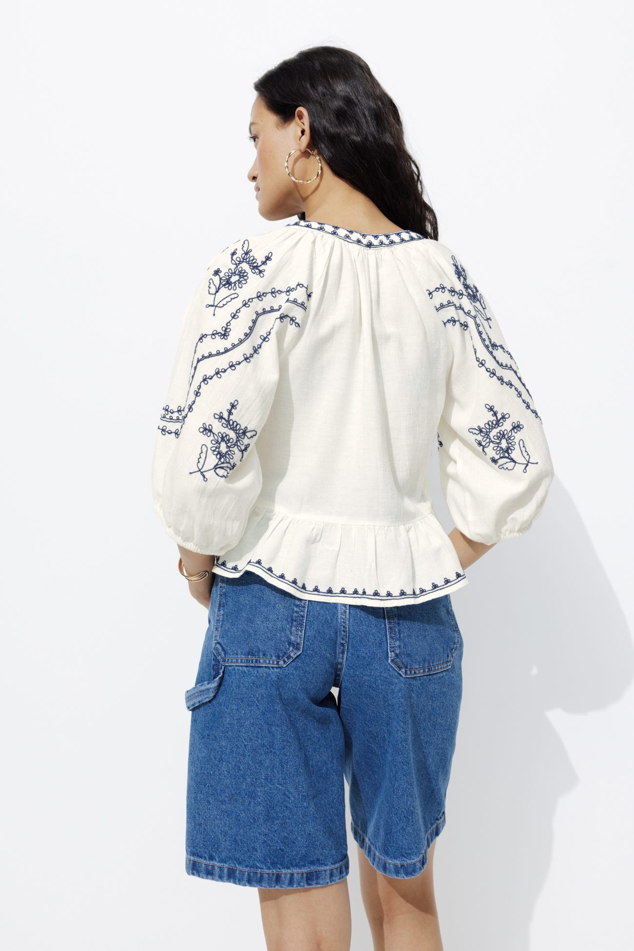 Embroidered blouse