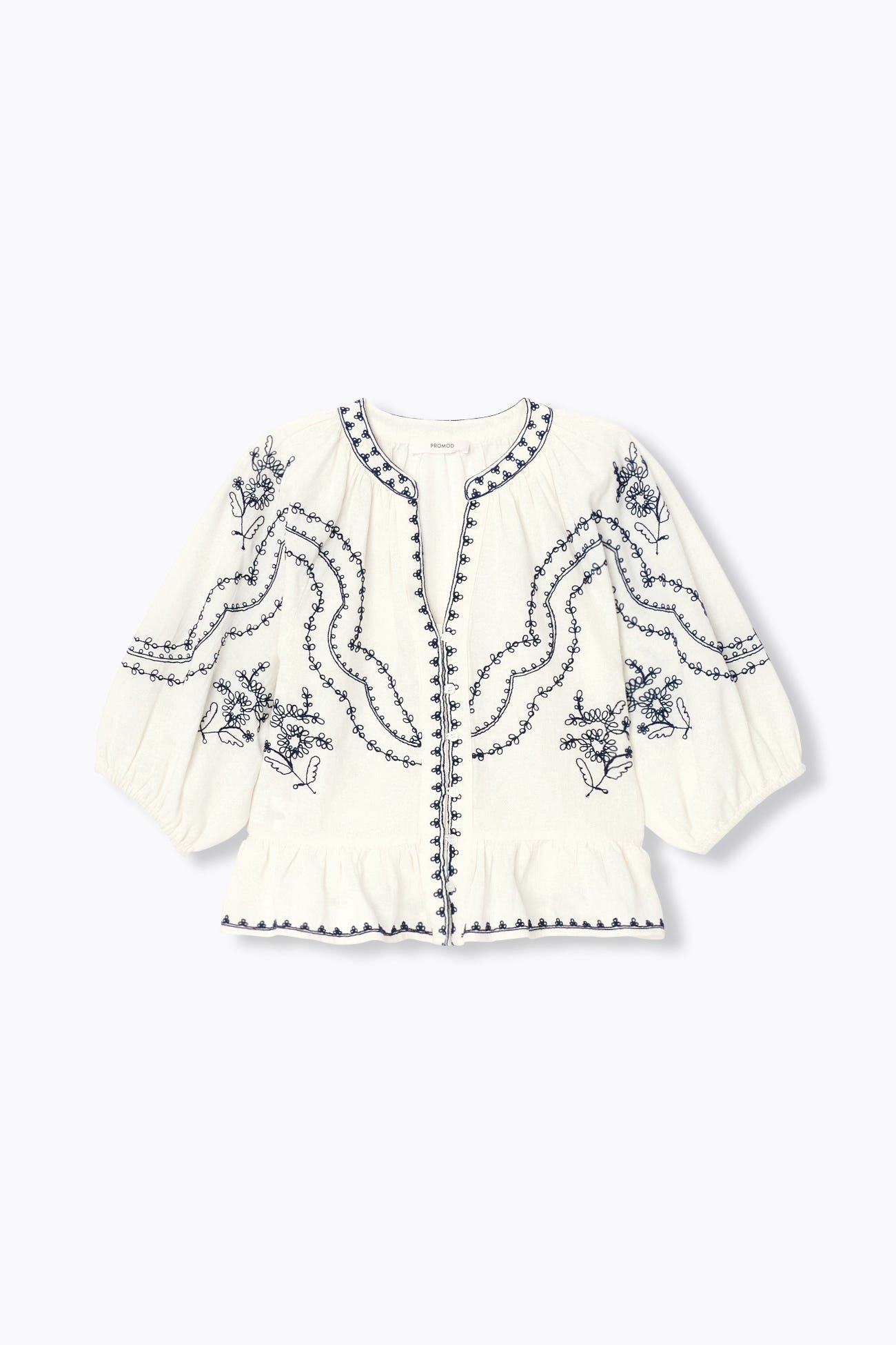 Blouse brodée Femme