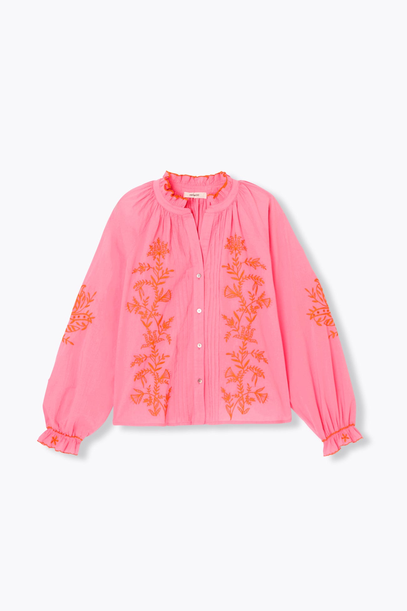 Chemise brodée Femme