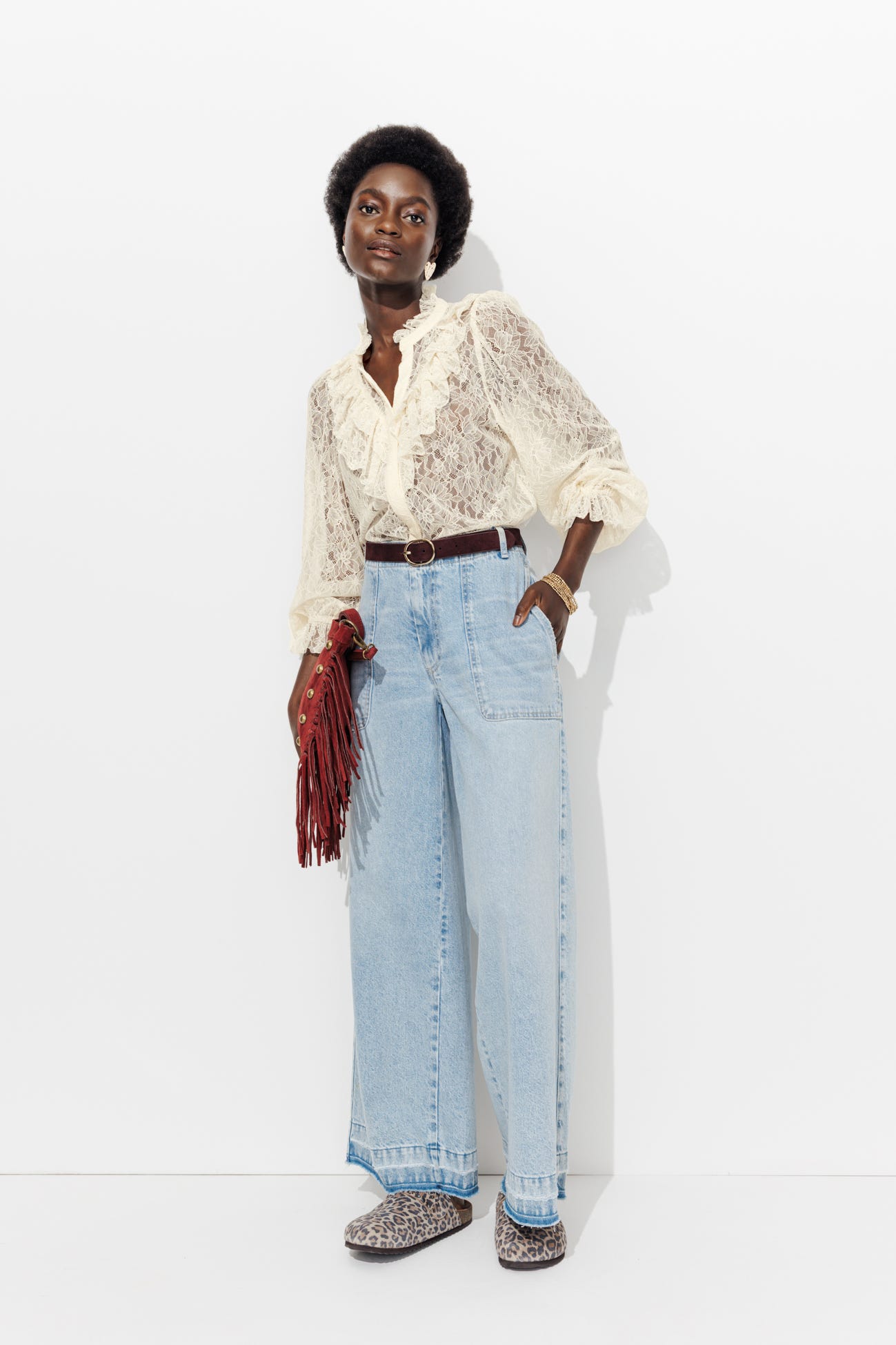 Lace shirt