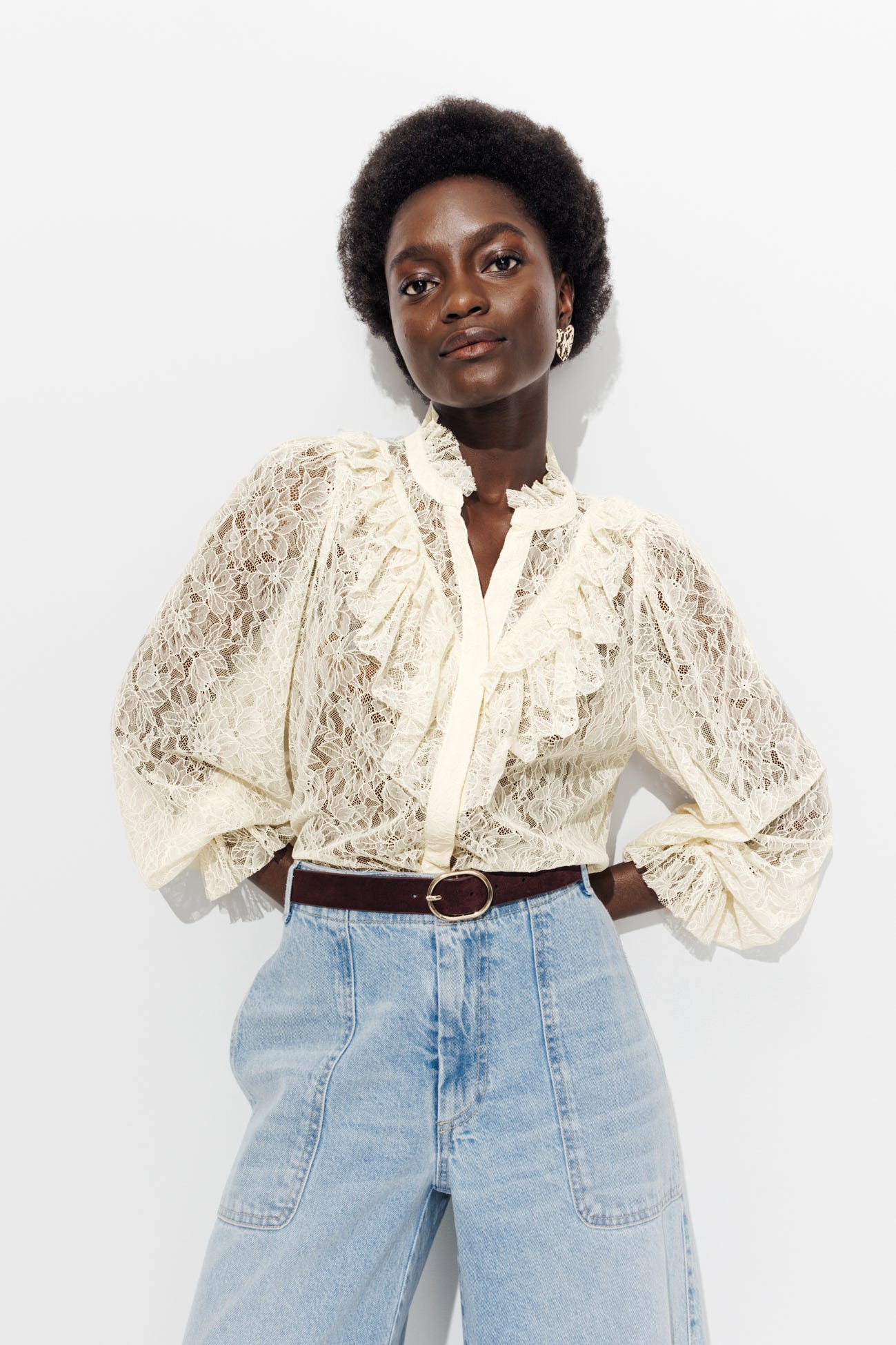 Lace shirt