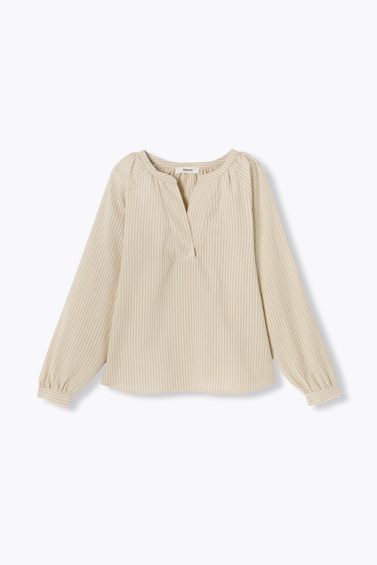 Blouse rayée bicolore Femme