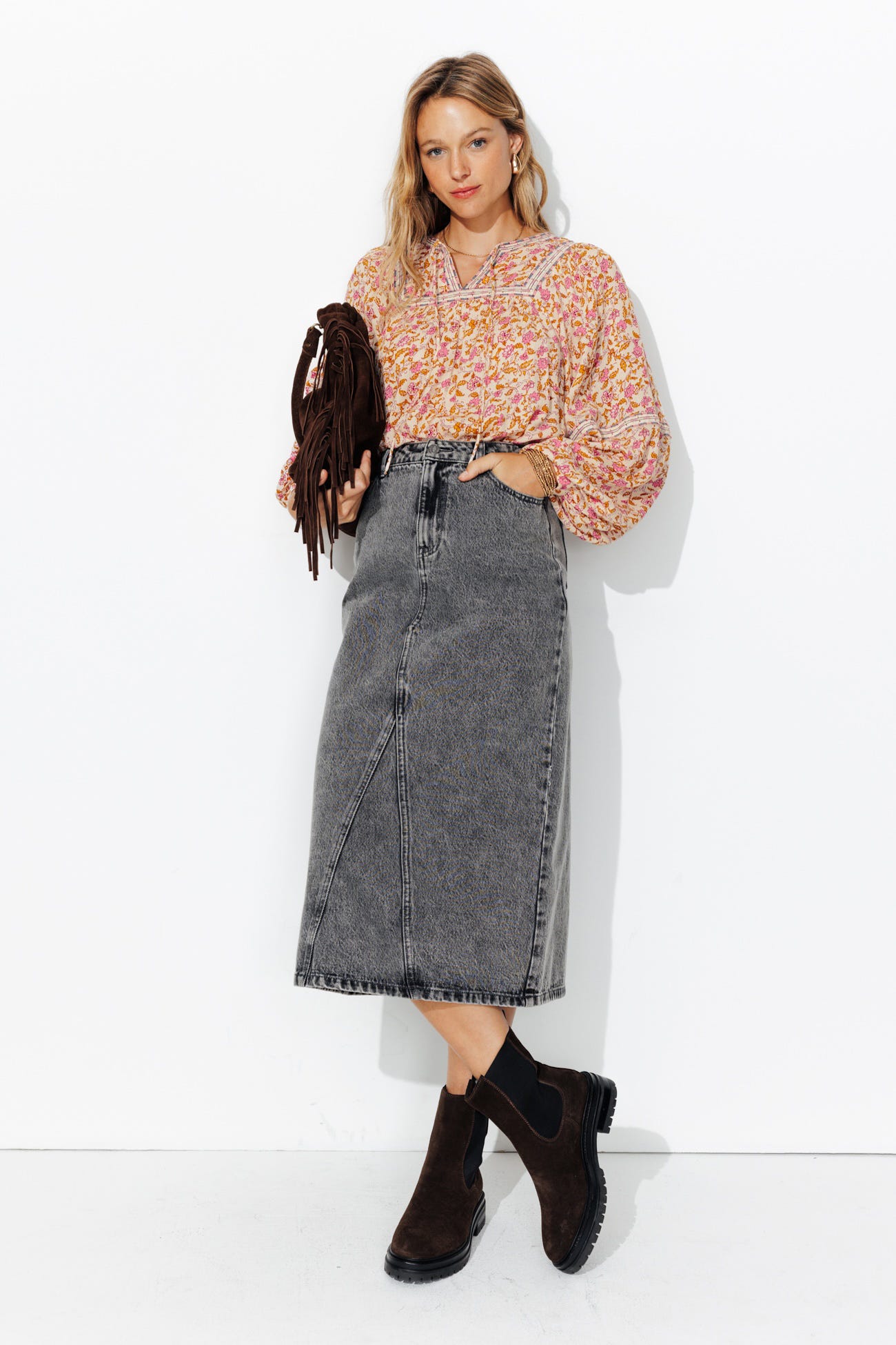 Blusa estampada