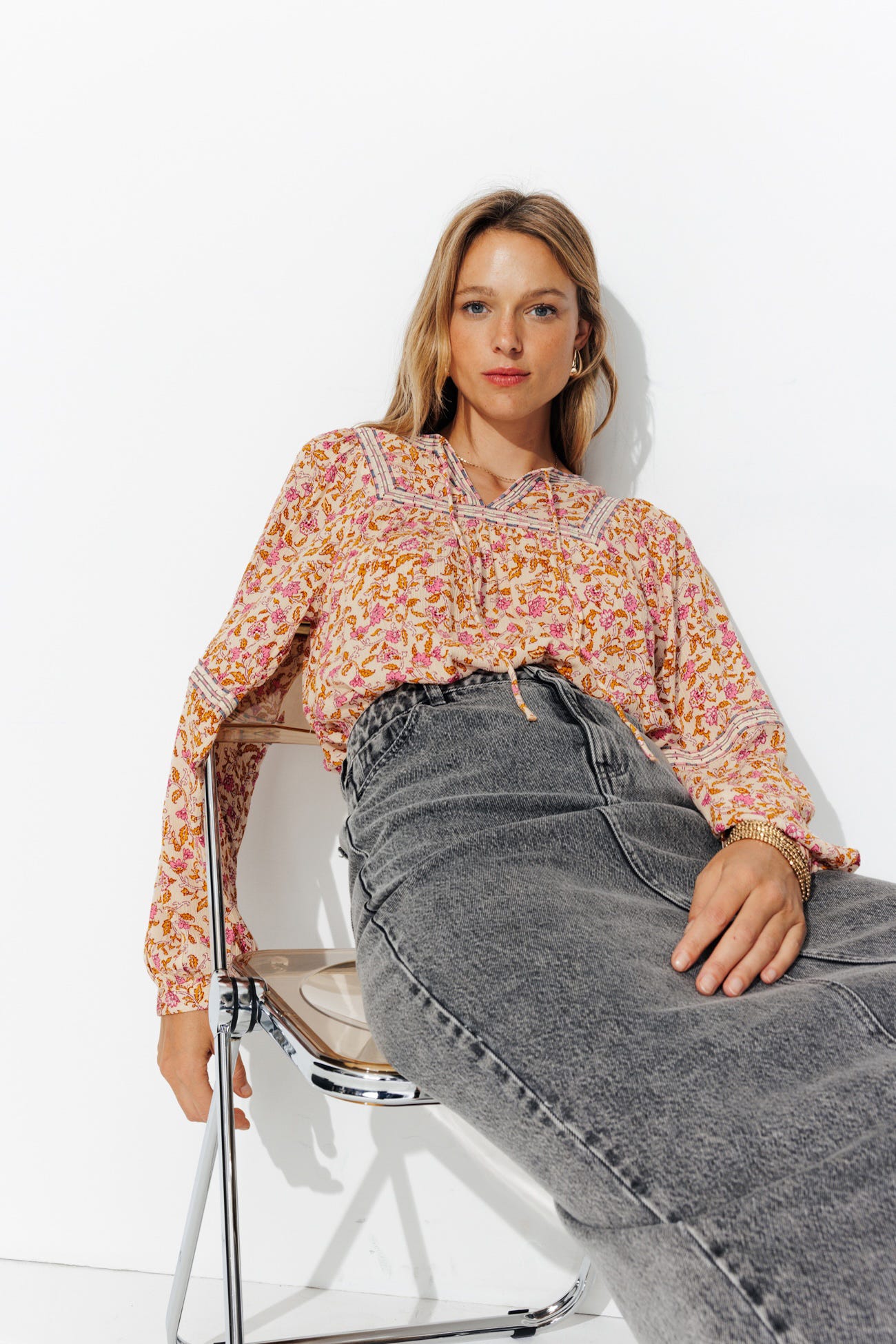 Blusa estampada