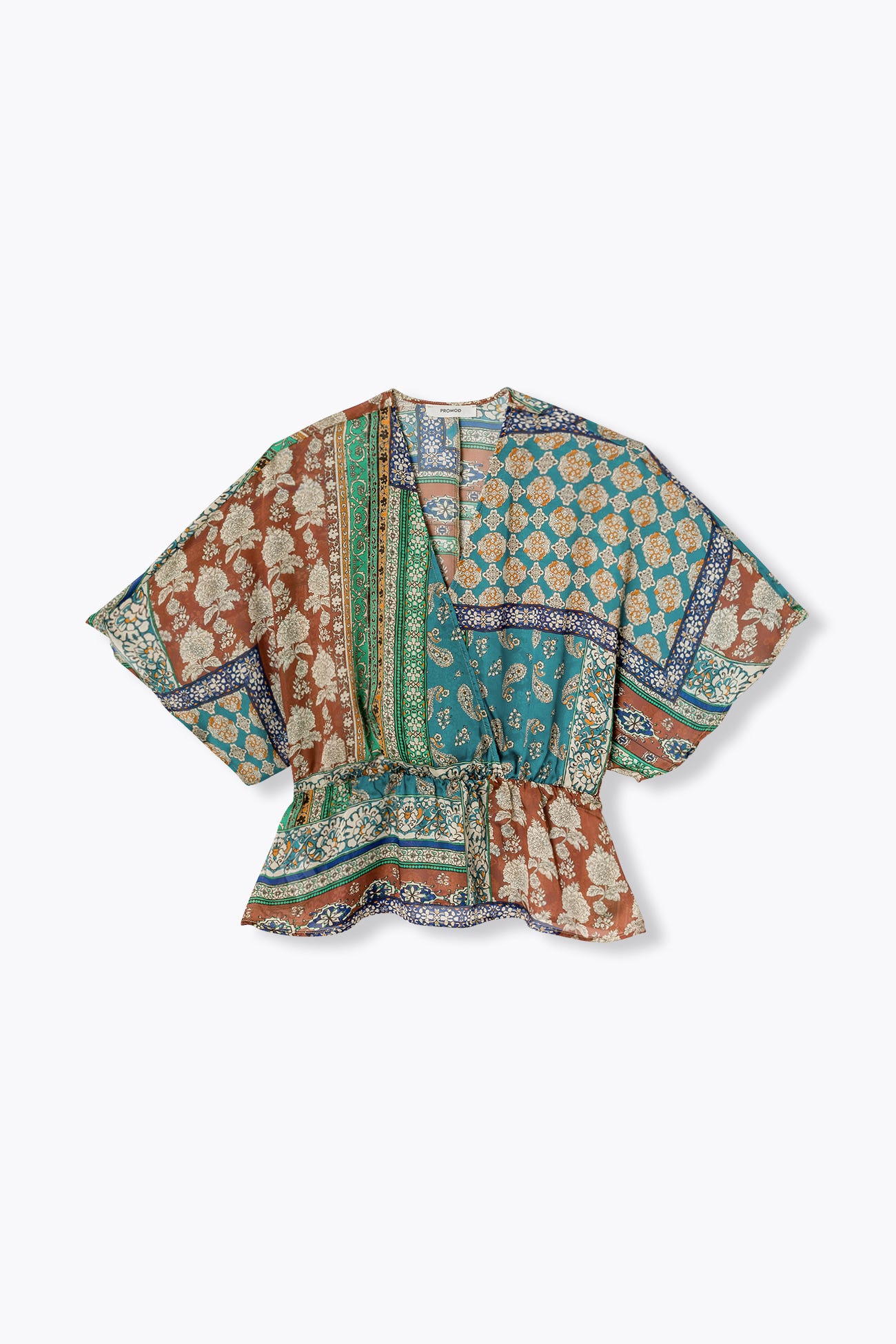 Blusa fular muselina
