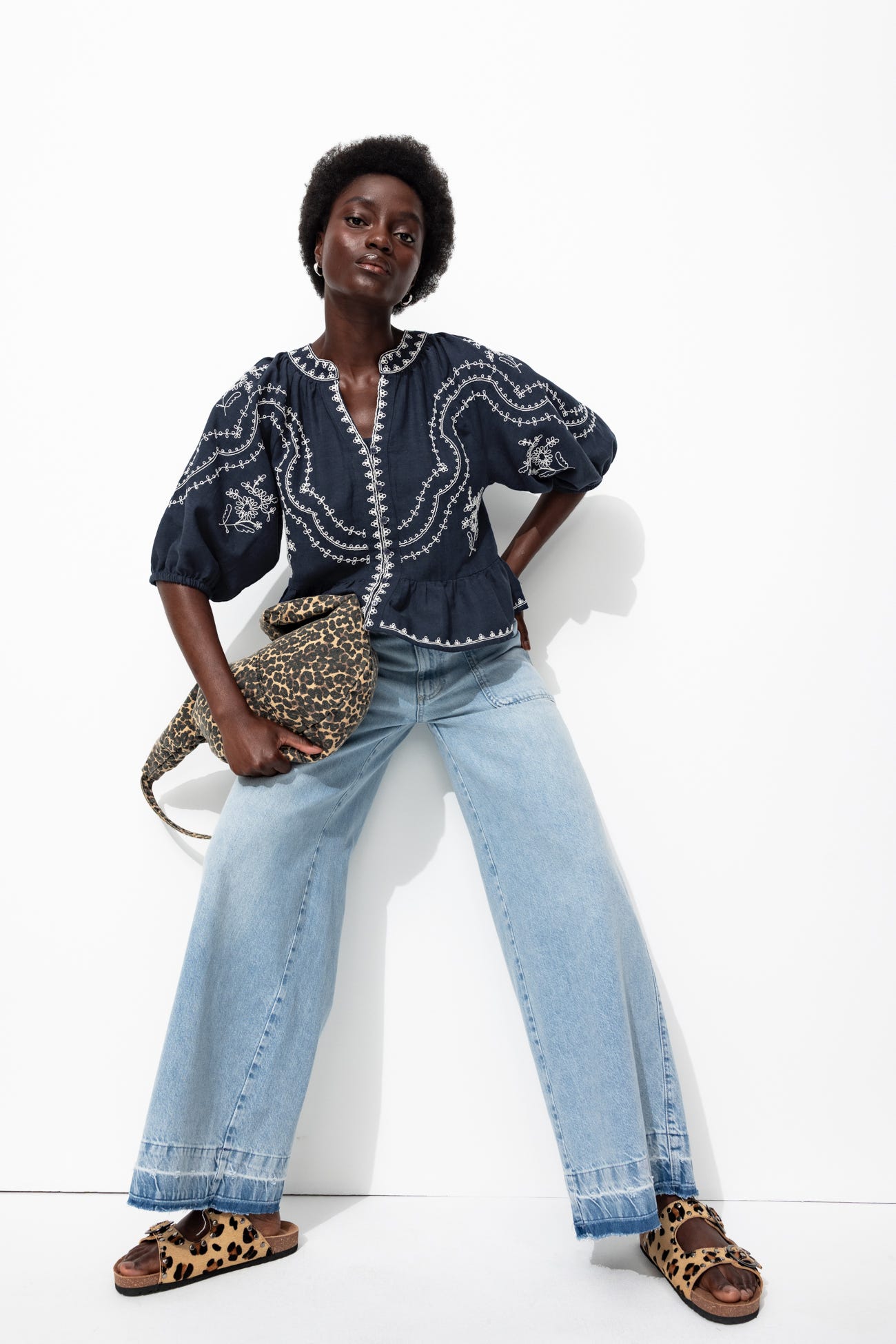 Embroidered blouse