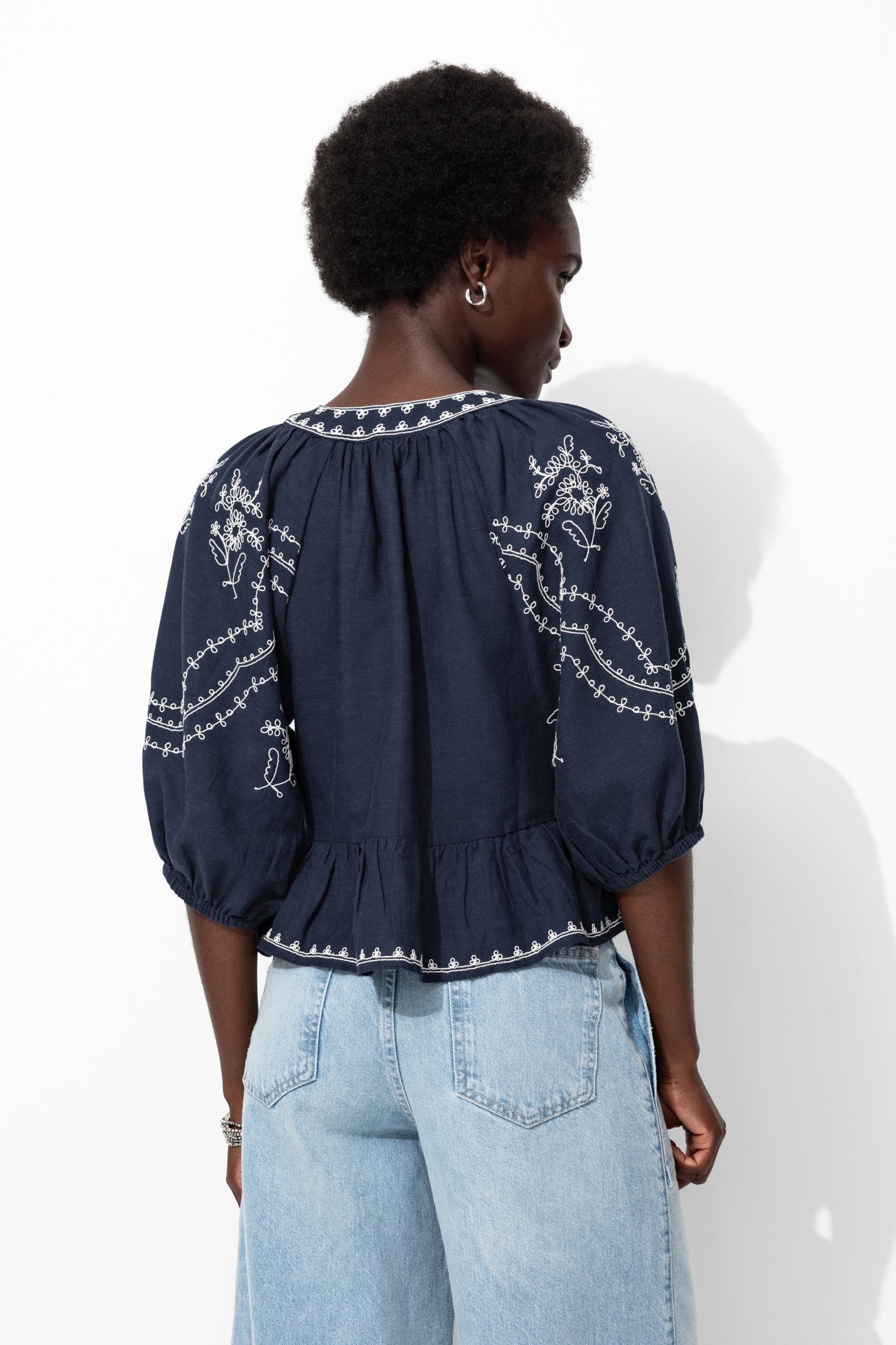 Embroidered blouse
