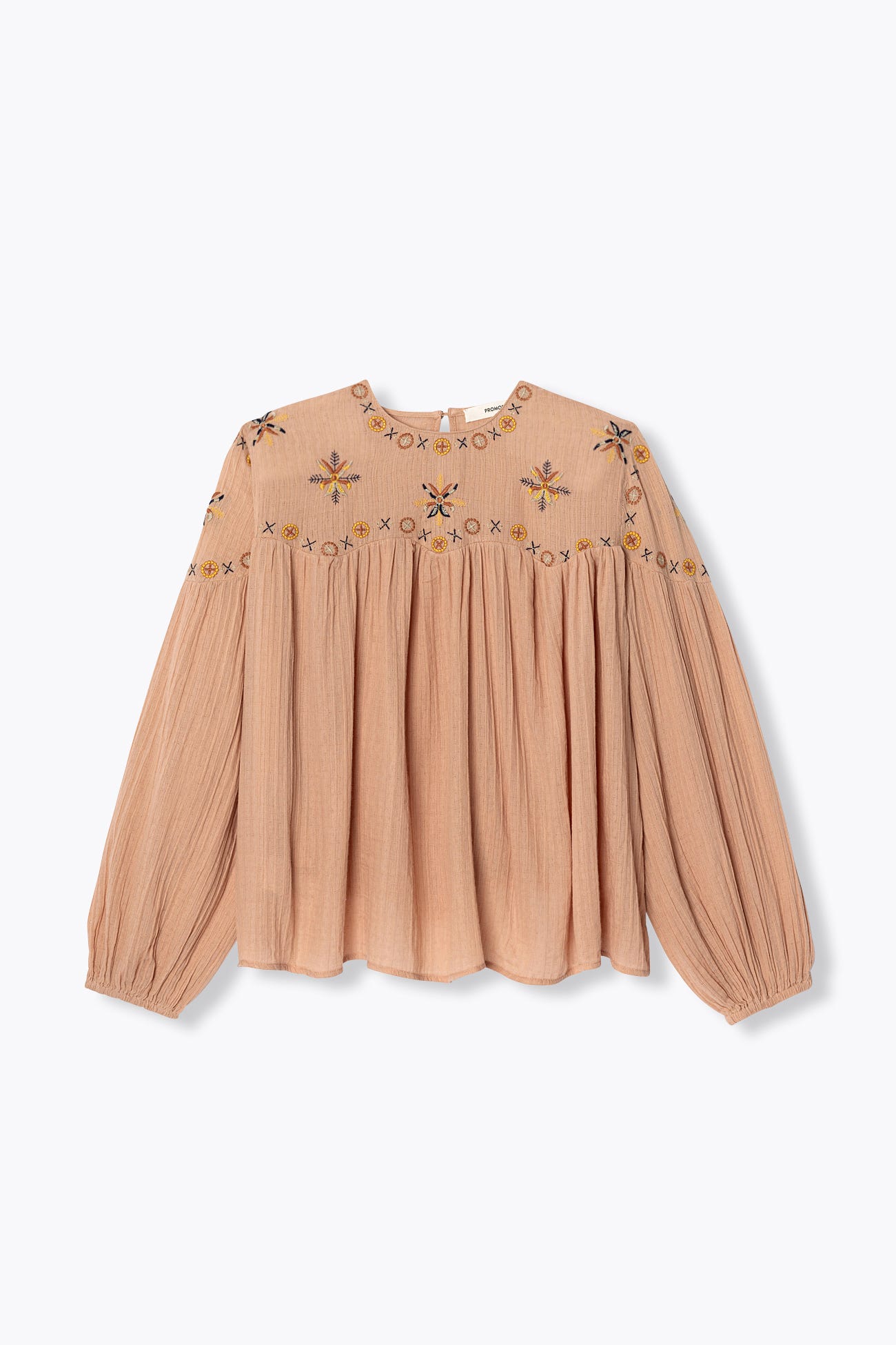 Blouse brodée oversize Femme