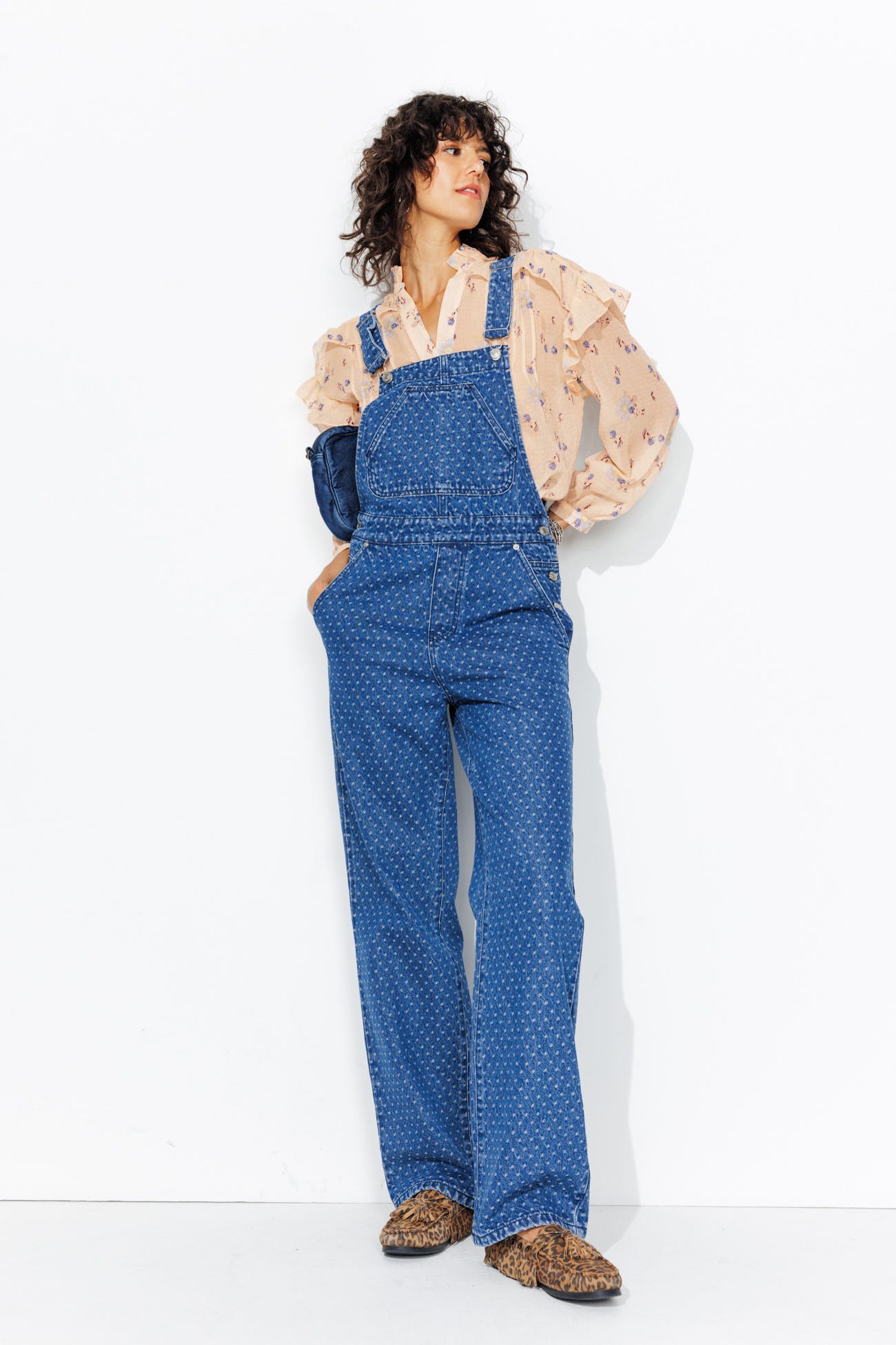Blouse légère à fleurs Femme