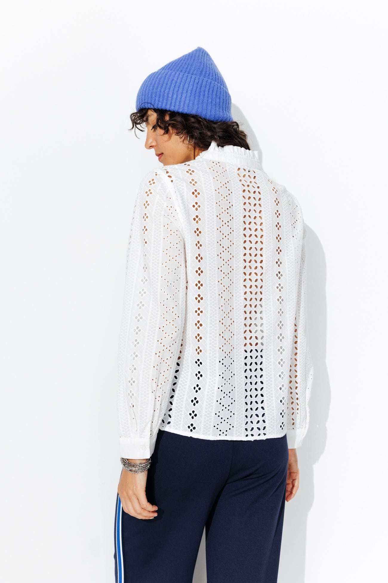 Broderie anglaise blouse