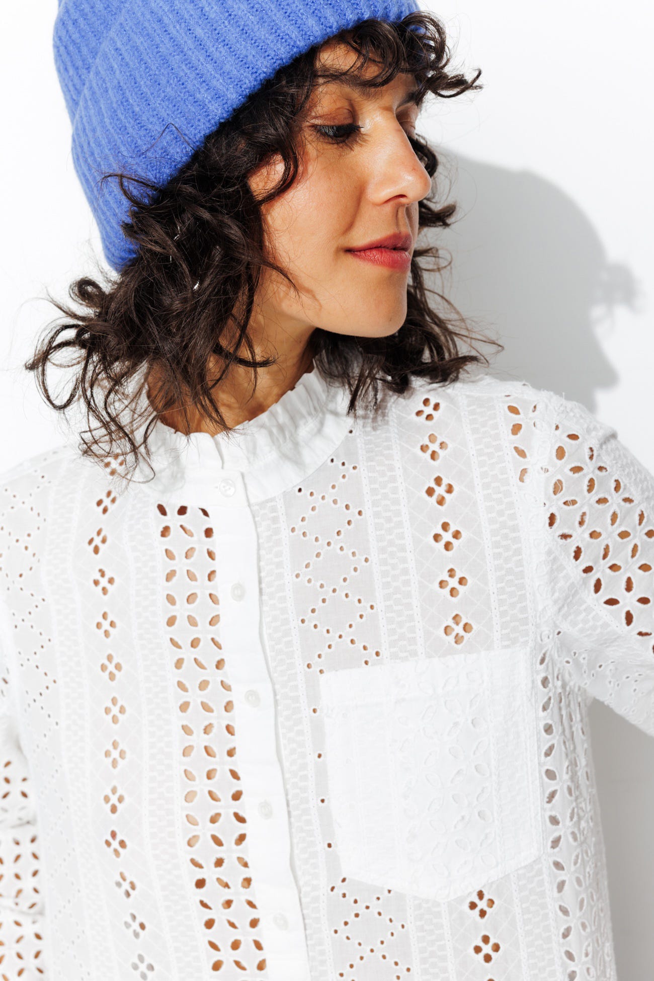 Broderie anglaise blouse