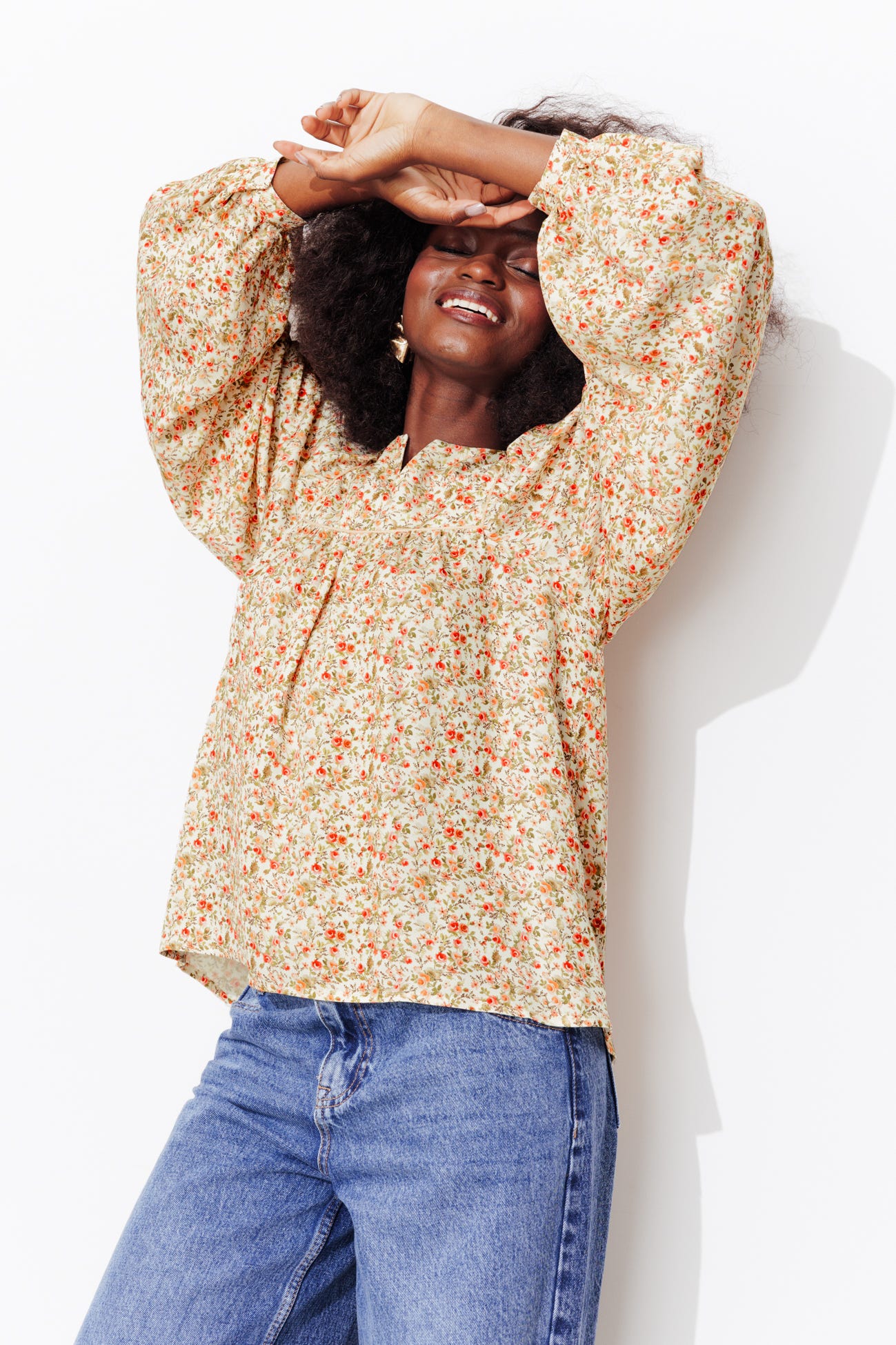 Blusa de flores