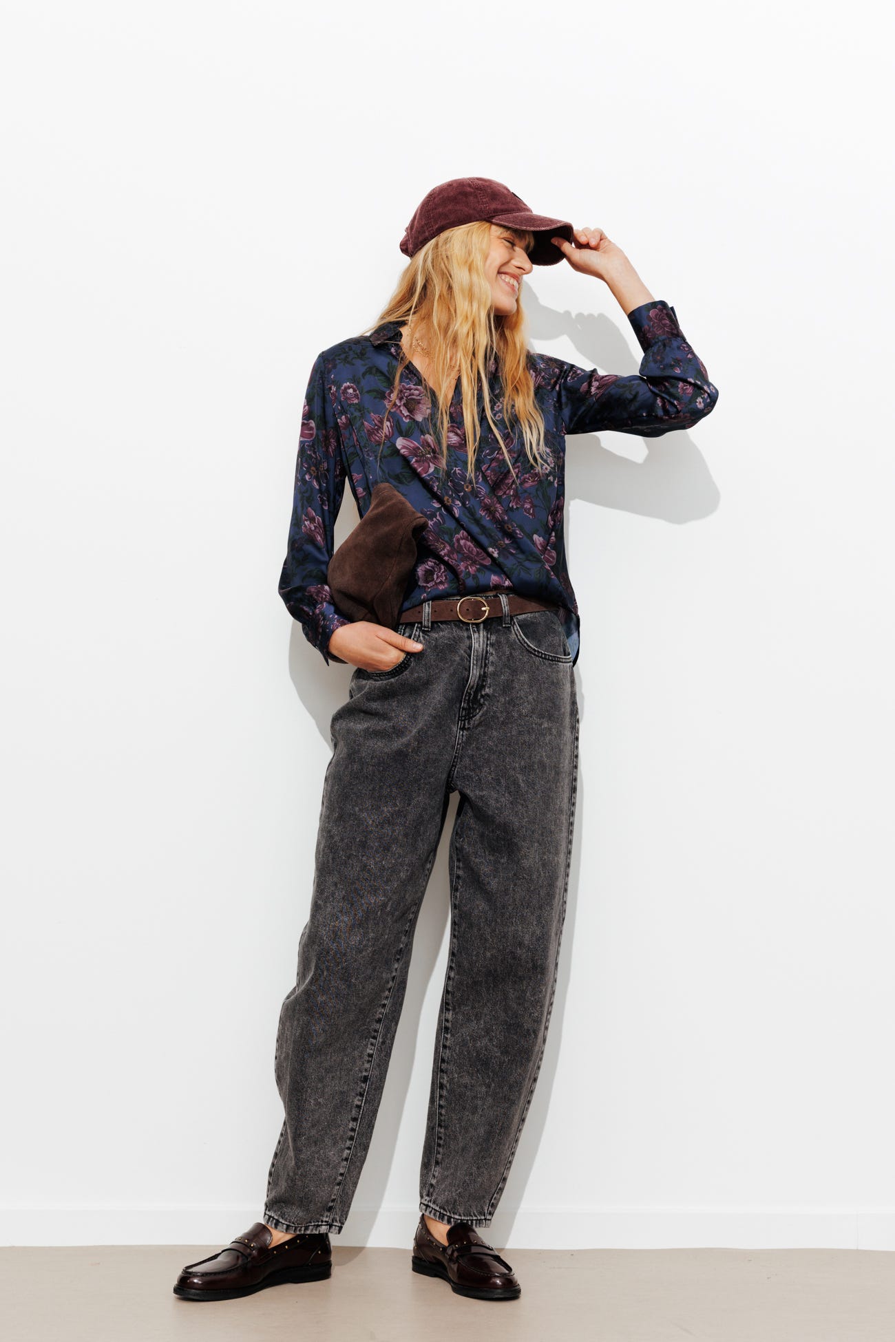 Blouse effet cache-coeur Femme