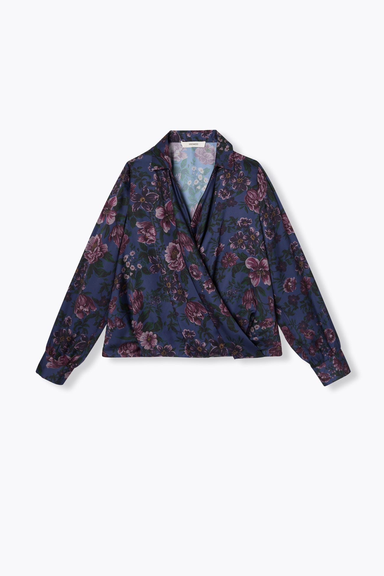 Blouse effet cache-coeur Femme