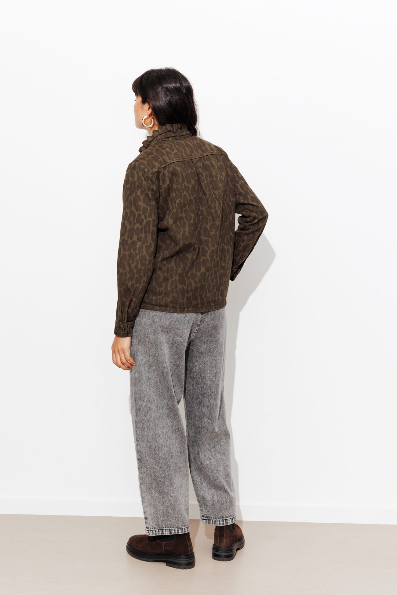 Sobrecamisa leopardo