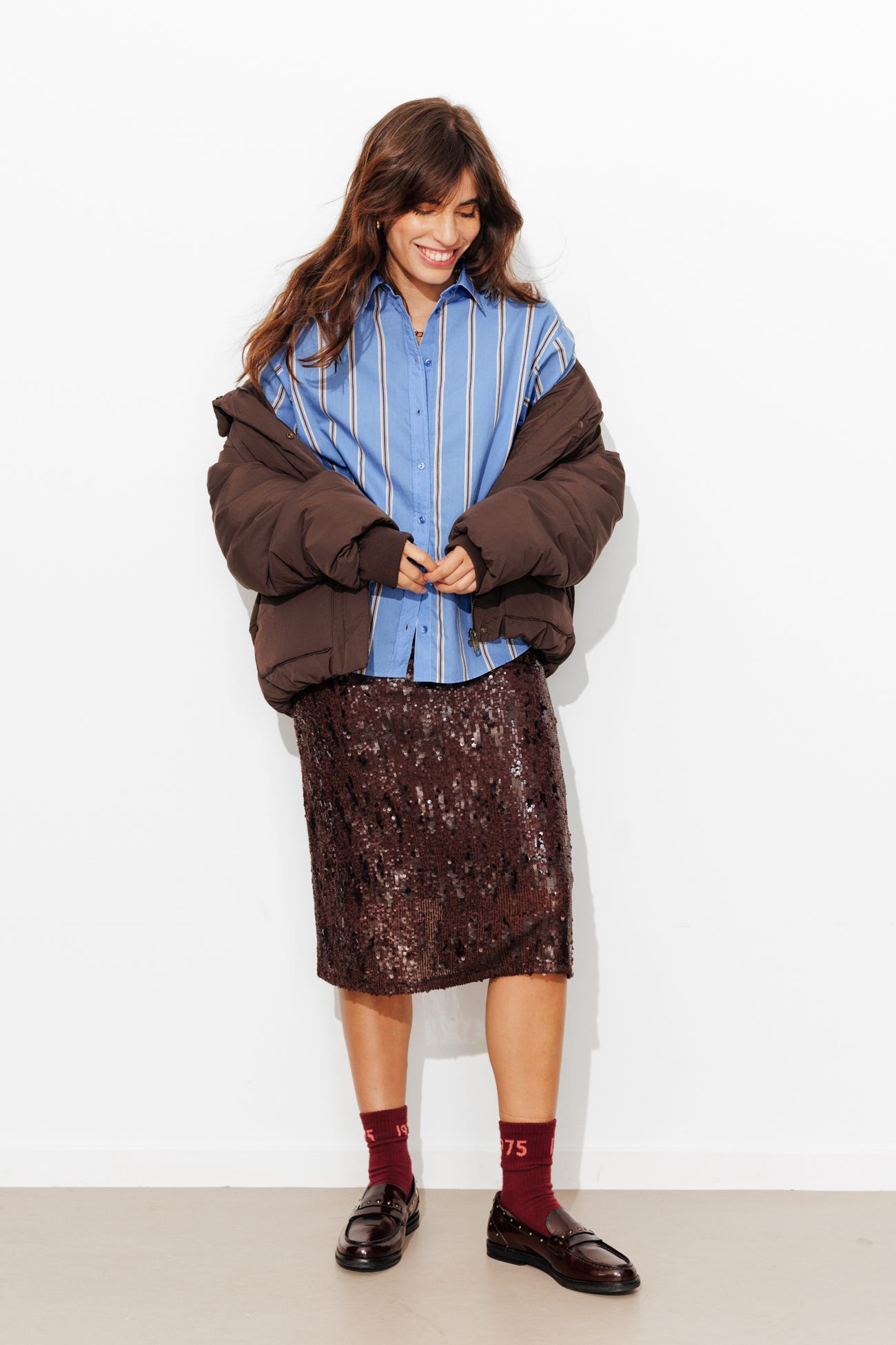 Camisa rayas oversize