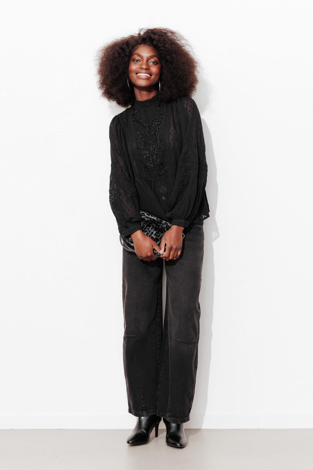 Blusa plumeti cuentas