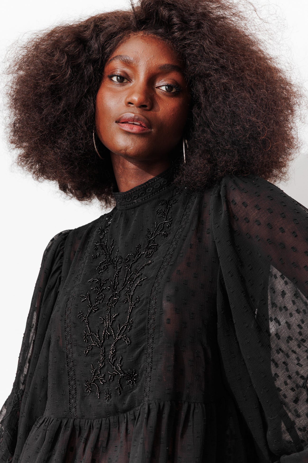 Blusa plumeti cuentas