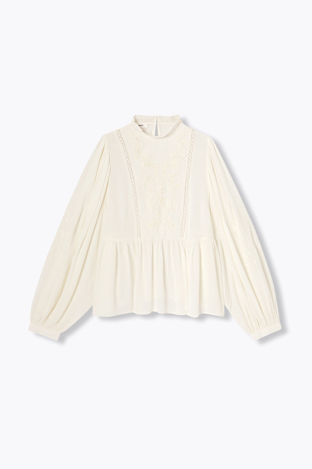 Camicetta ricamata con perline