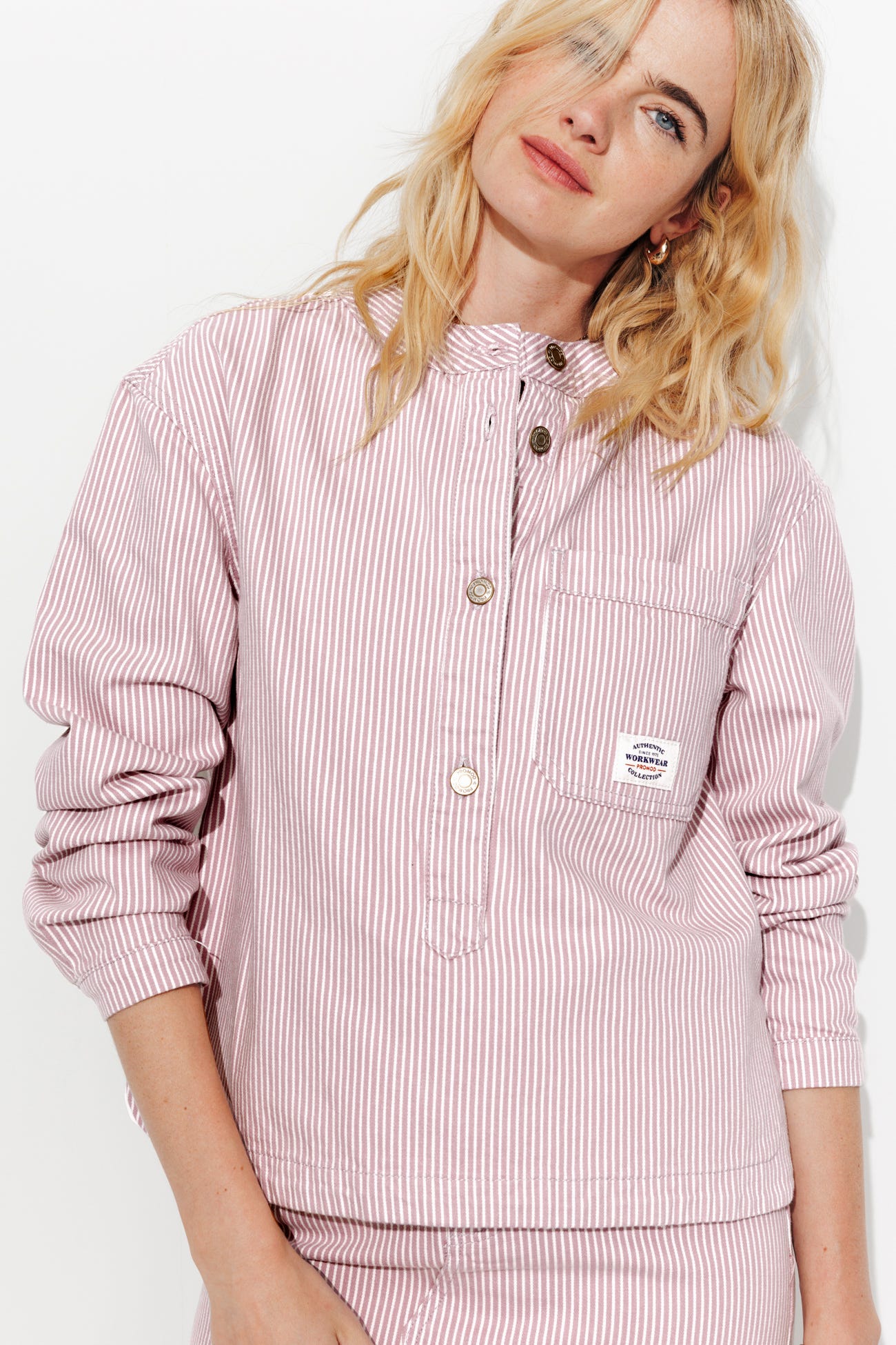 Surchemise vareuse rayée Femme