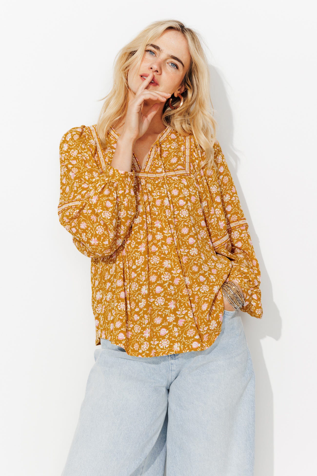 Blusa estampada