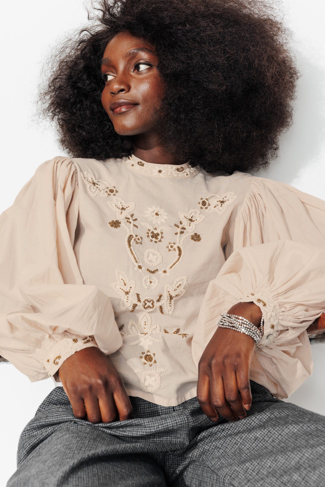 Blusa bordada