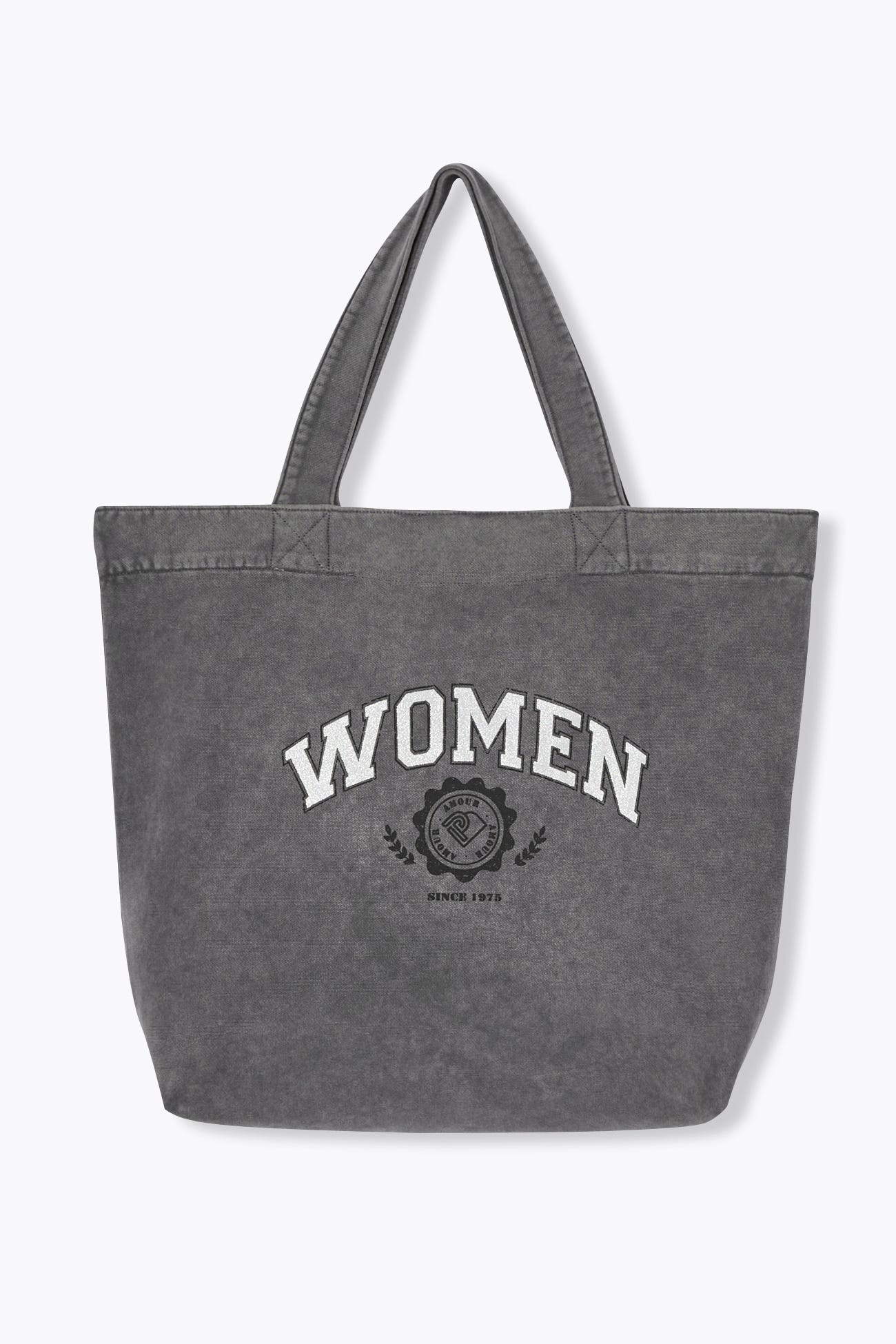 Sweatshirt fabric tote bag